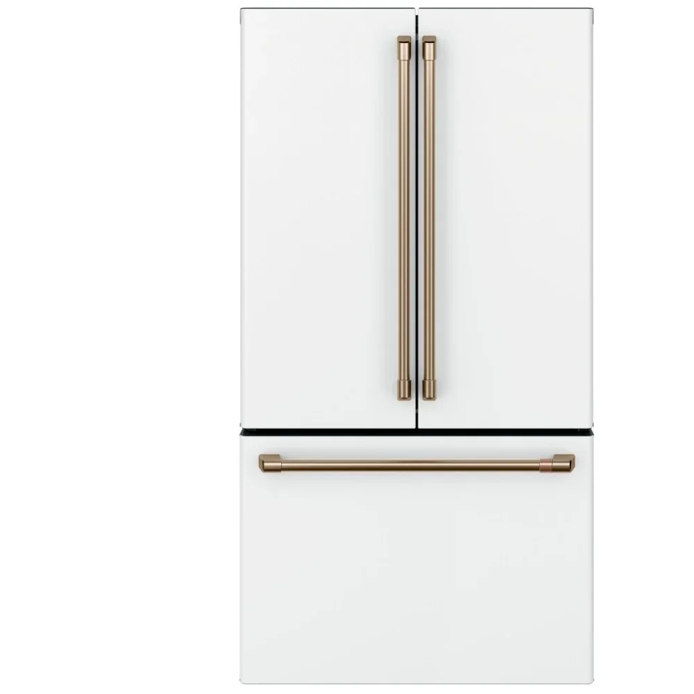 GE Cafe "36" White French Door Fridge