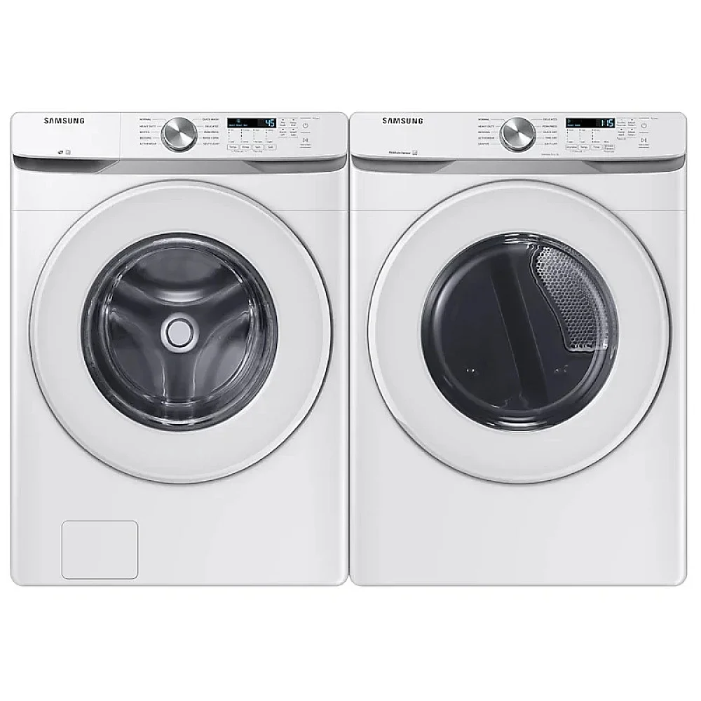 Samsung "27" White Front Load Washer and Dryer Set