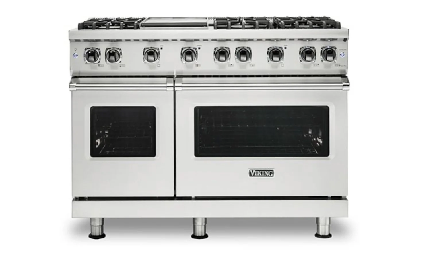 Viking "48" Stainless Steel Slide-In Gas Range