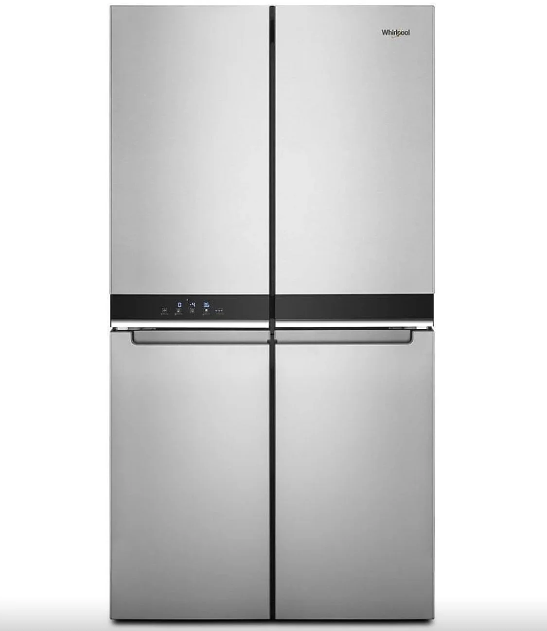Whirlpool "36" Stainless Steel 4 Door Fridge