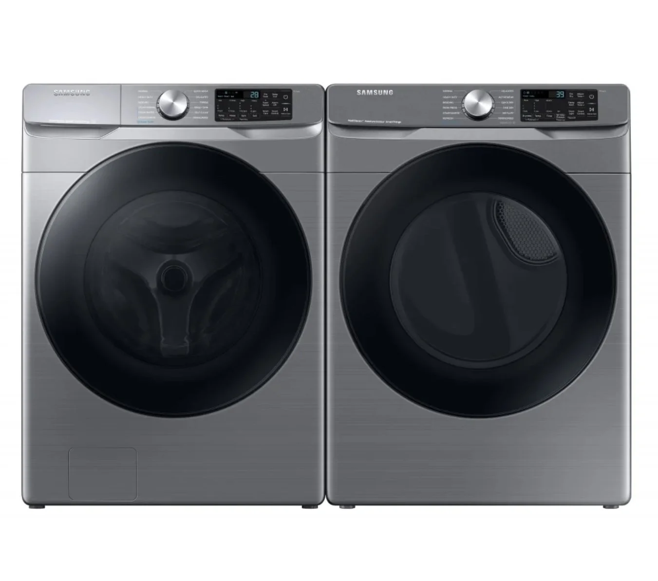 Samsung "27" Stainless Frontload Washer/Dryer Set