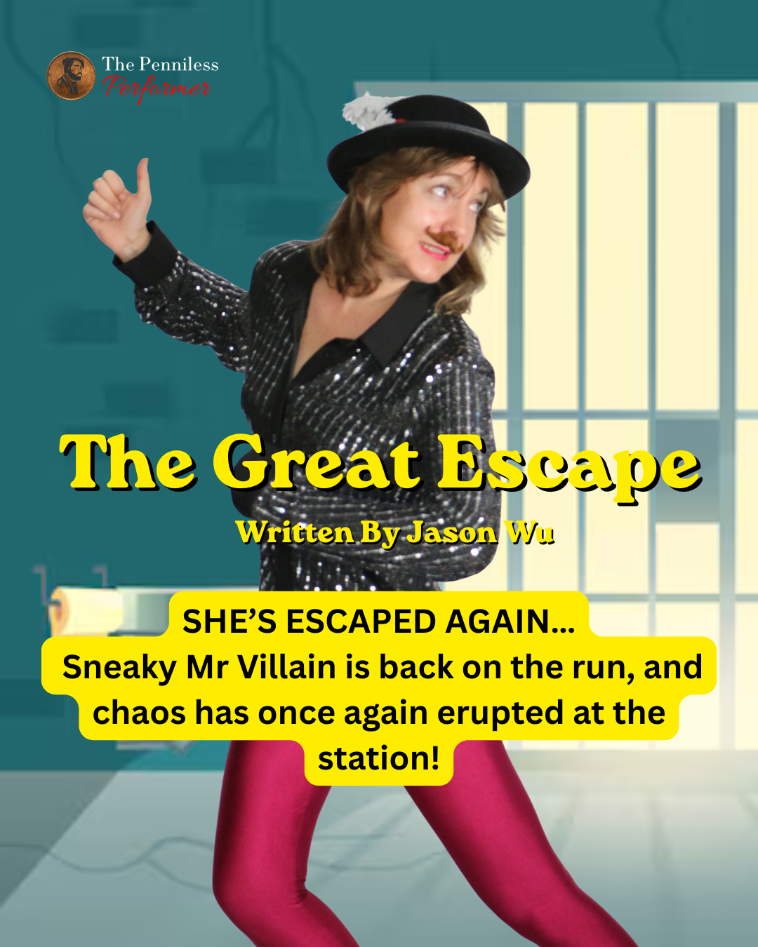 An hour of nonstop chaos as Constable Grump and Officer Goof stumble to stop a villain’s great escape.