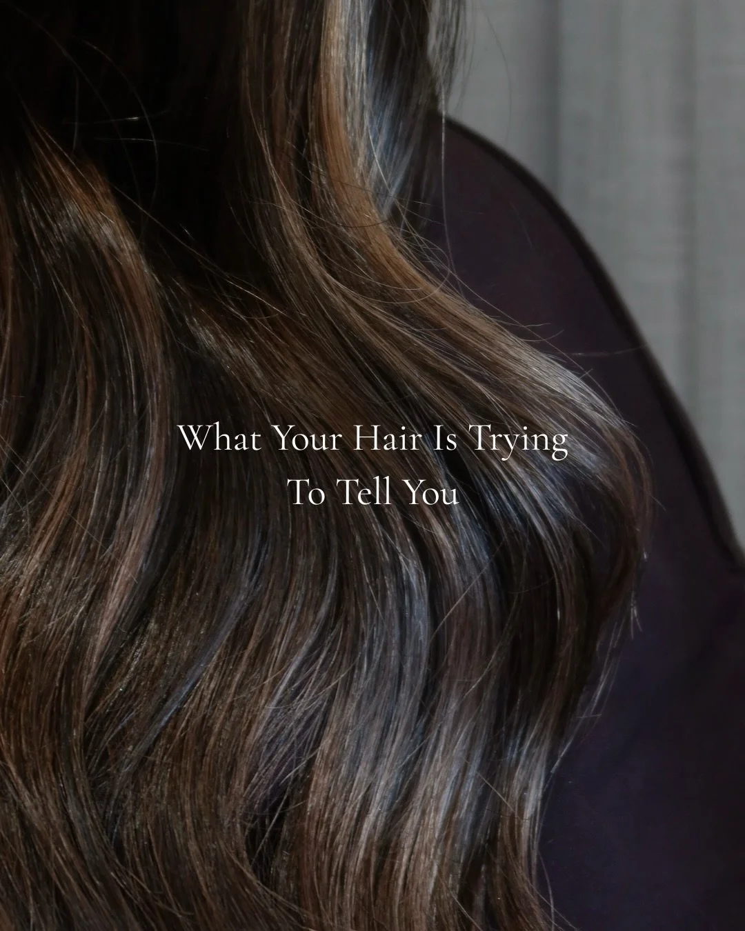 Your hair is always communicating with you&hellip; the question is, are you listening?

Dry ends, excessive breakage, lack of shine or colour fading faster than usual are often signs that your hair is asking for a little extra attention.

The good ne