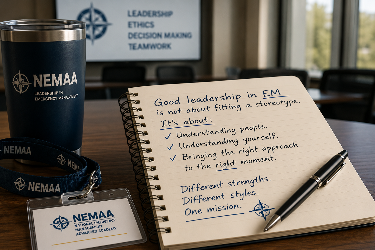 Leadership, Ethics, and Self-Awareness in Emergency Management: Reflections from Week One of FEMA’s National Emergency Management Advanced Academy