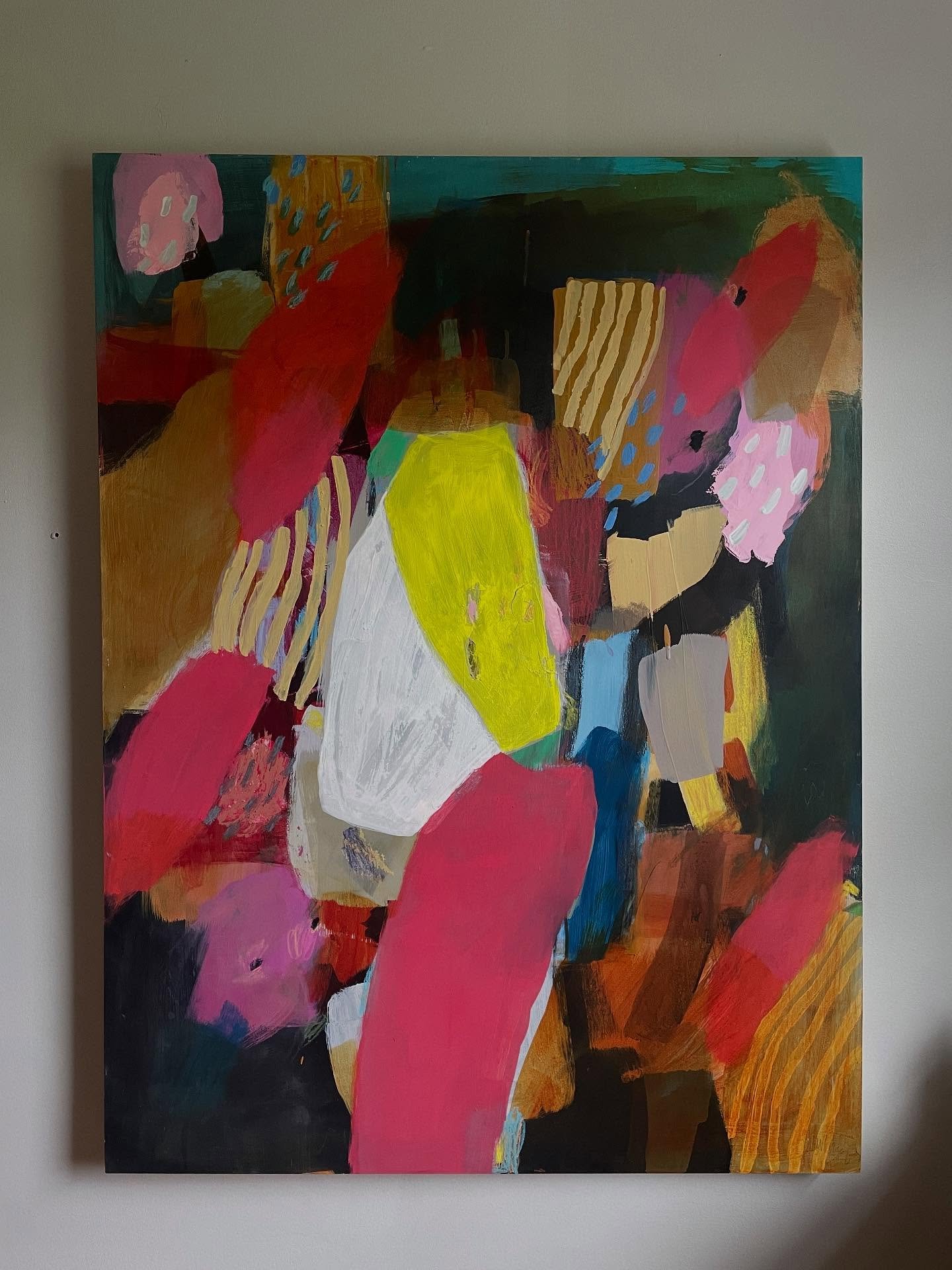 This 30x40 painting from the Sorrento series is titled &ldquo;Limoncello&rdquo;. It is an ode to the pure, saturated richness of Italy. It captures the incredible depth and history you find when you walk the streets of this ancient country, as well a