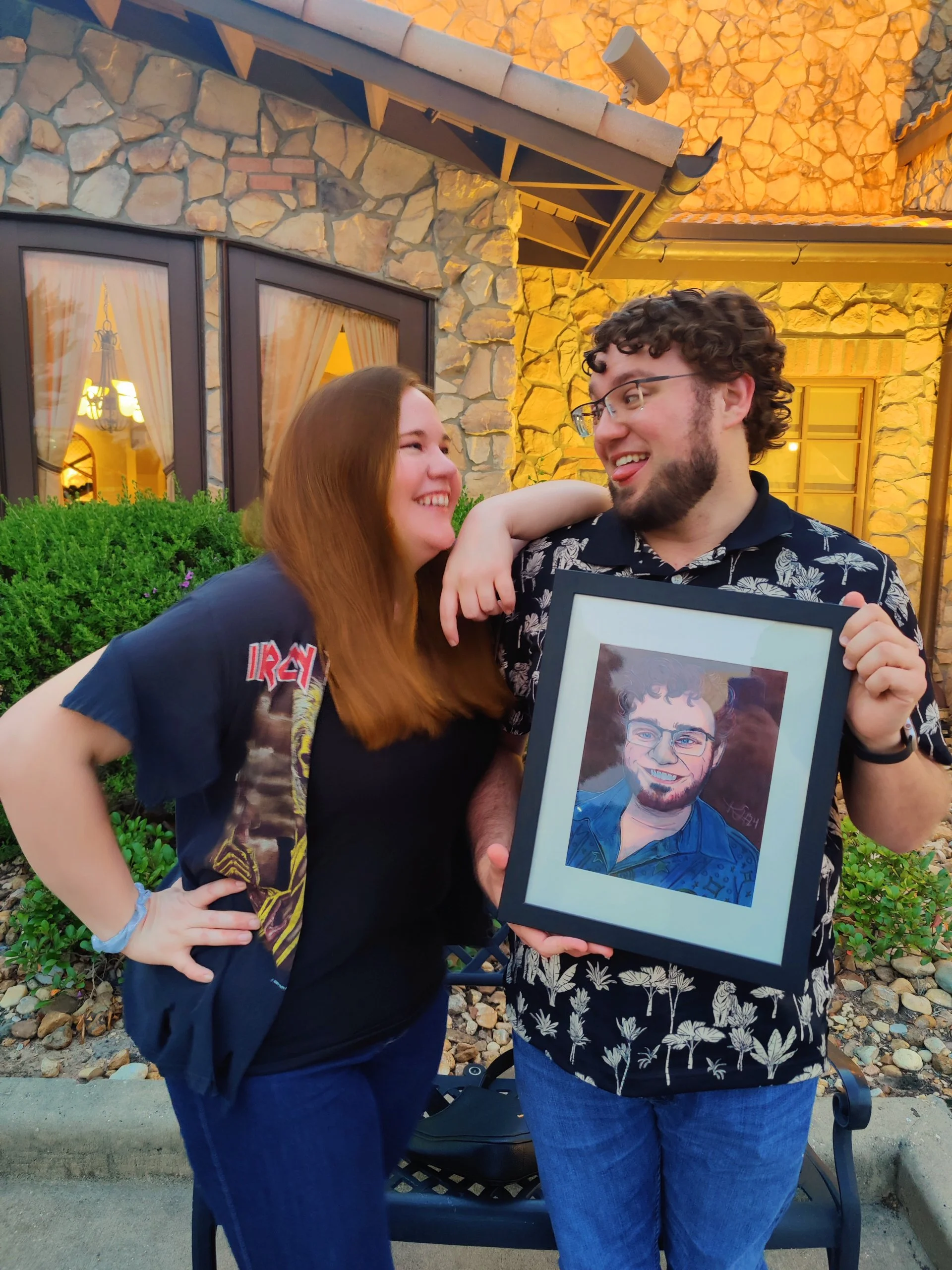 Birthday Portrait Reveal, 9X 11", 2024