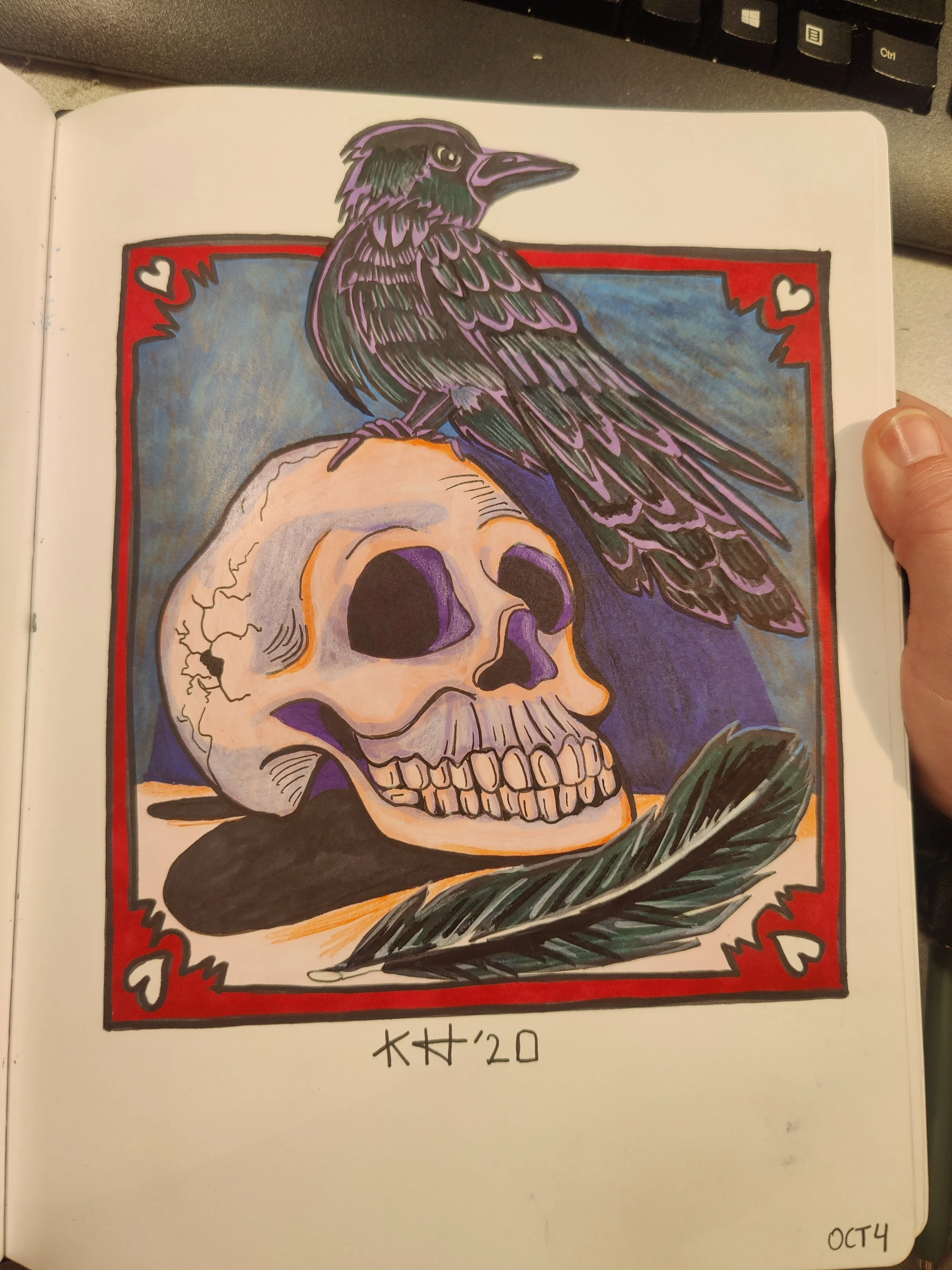 Poe Sketch | Marker Sketch 2020