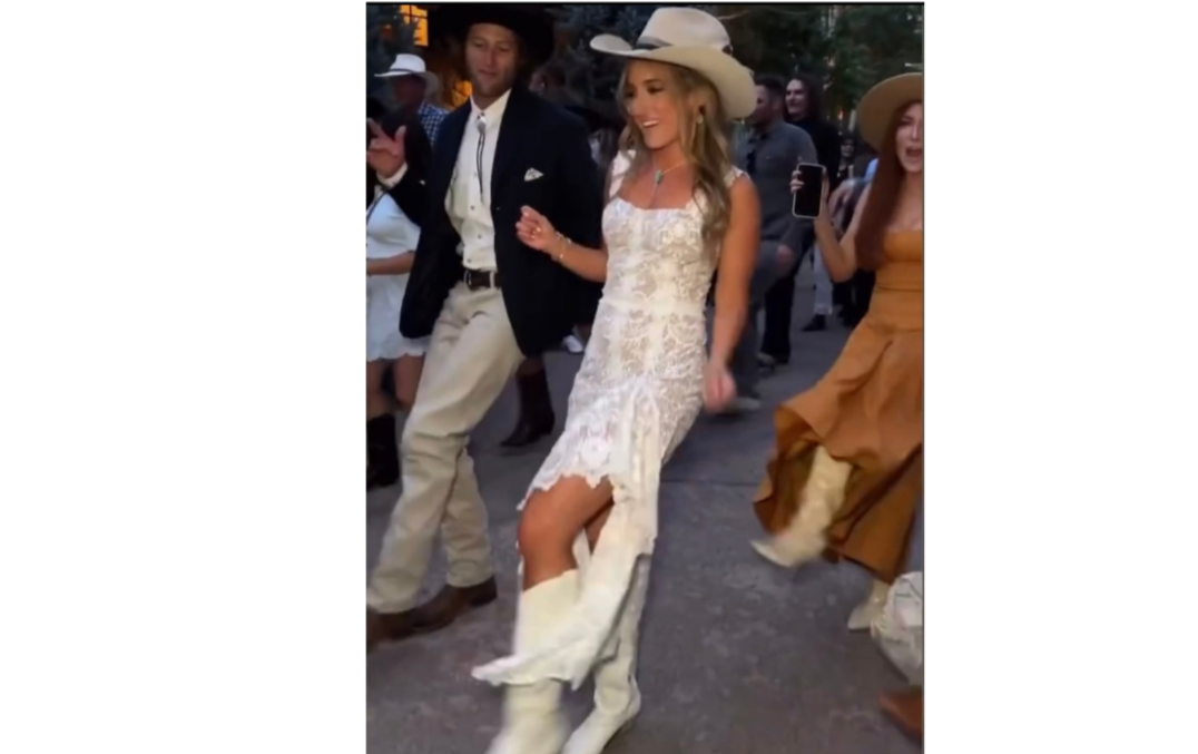 Colorado Western  Wedding Country Line Dancing