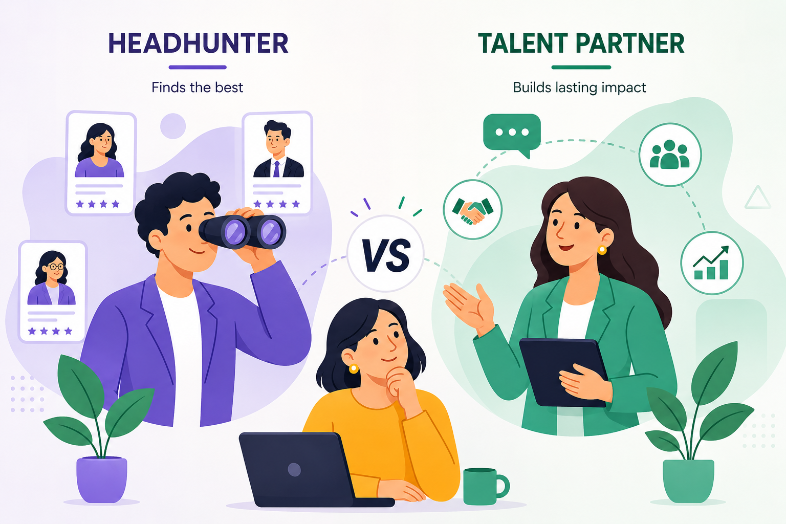 Headhunter vs Talent Partner: Which One Is Right for You?