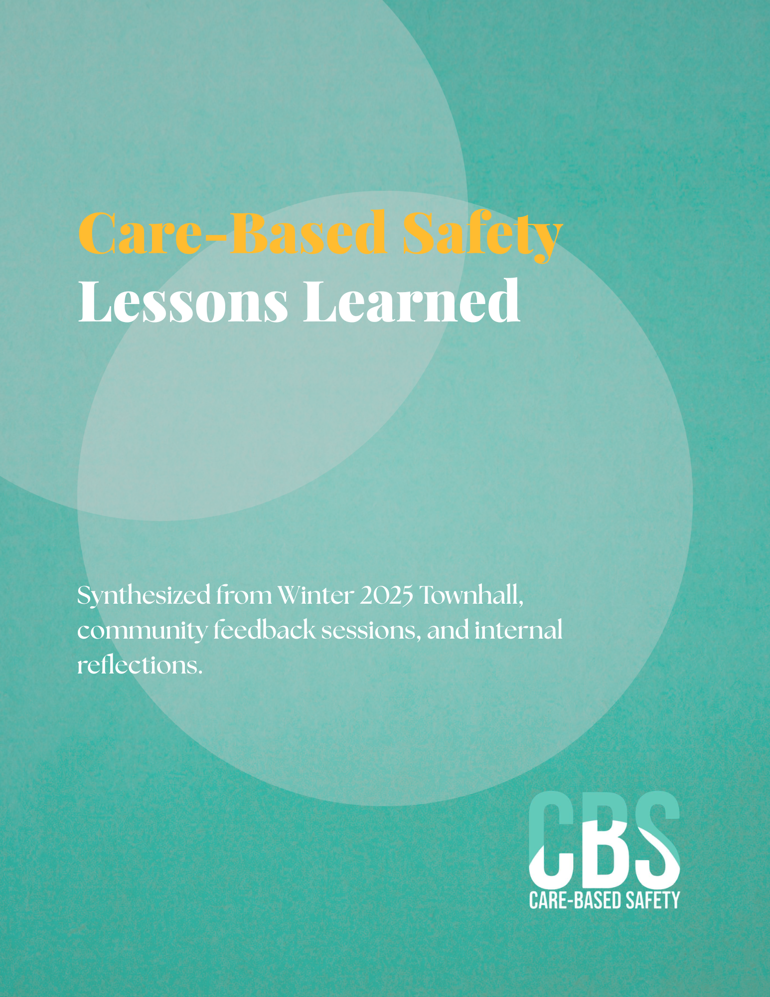 Lessons Learned, April 2026