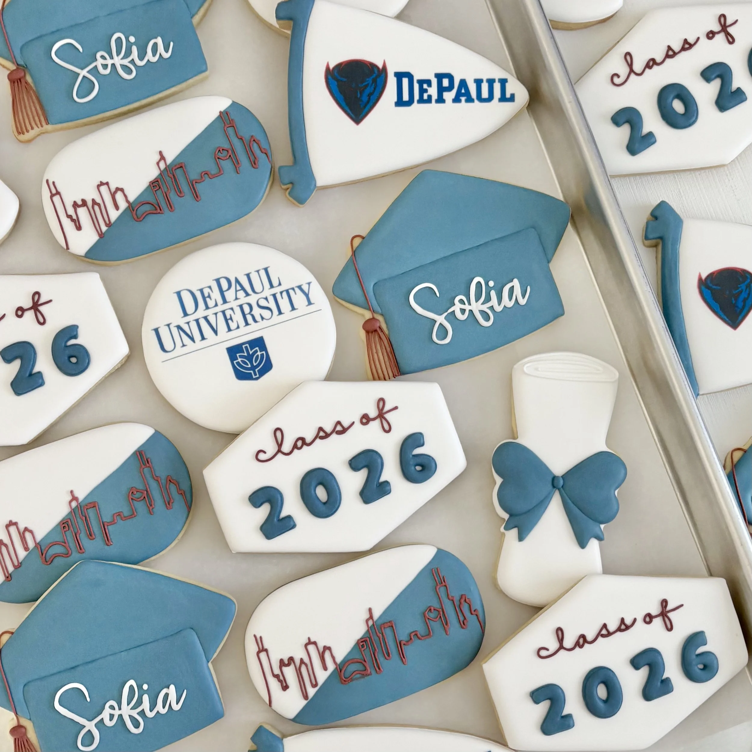 Graduation Sugar Cookies