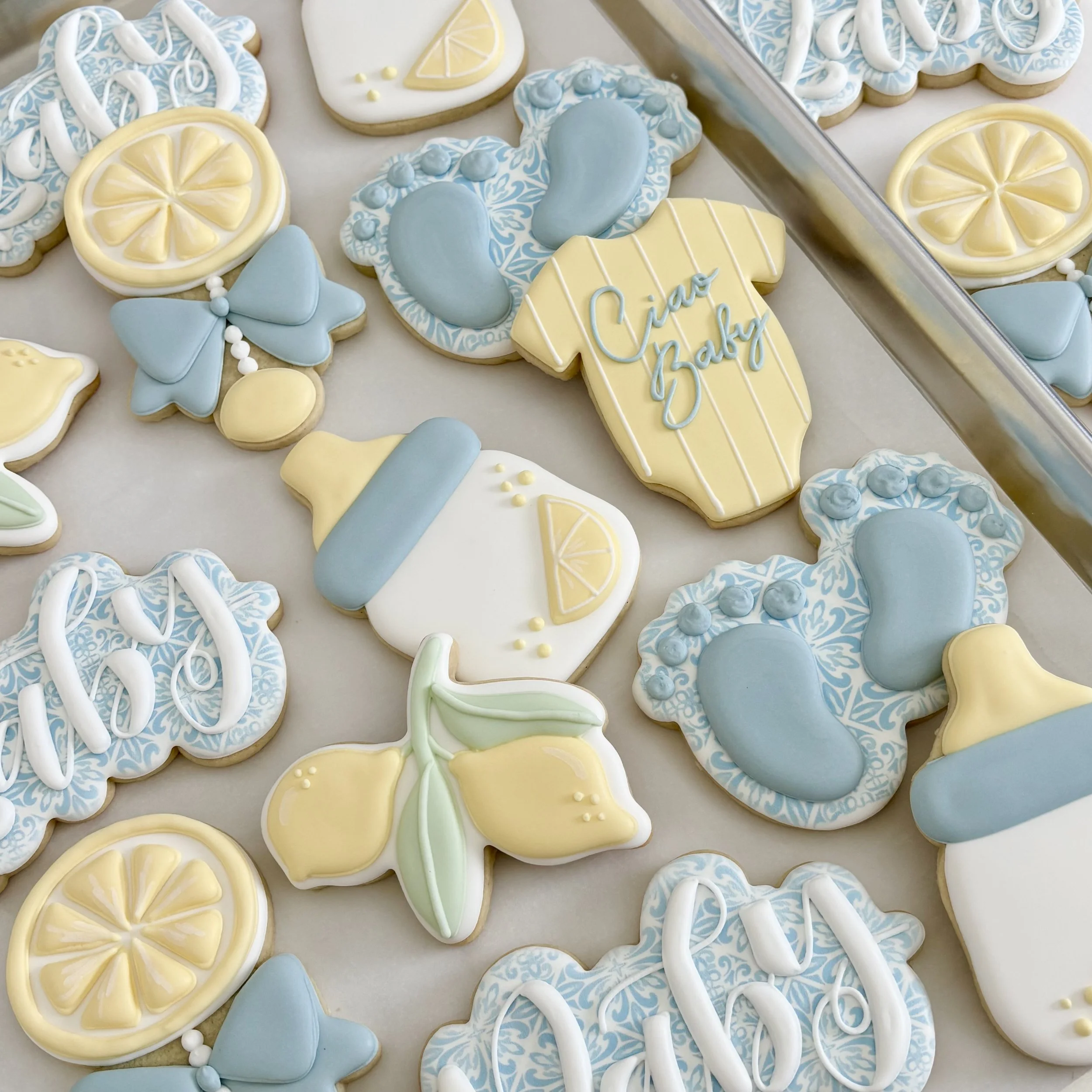 Custom Baby Shower Sugar Cookies