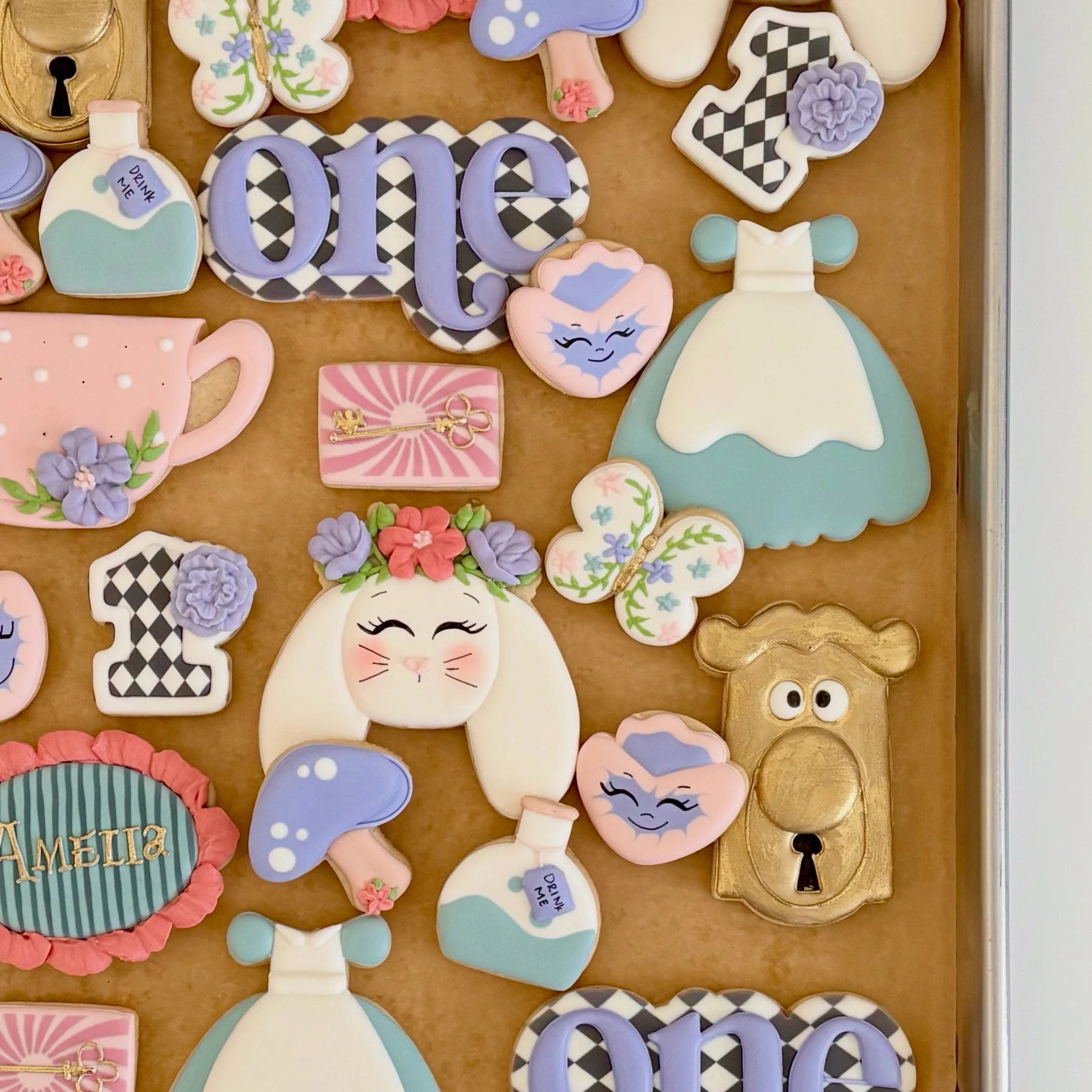 Decorated Character Sugar Cookies
