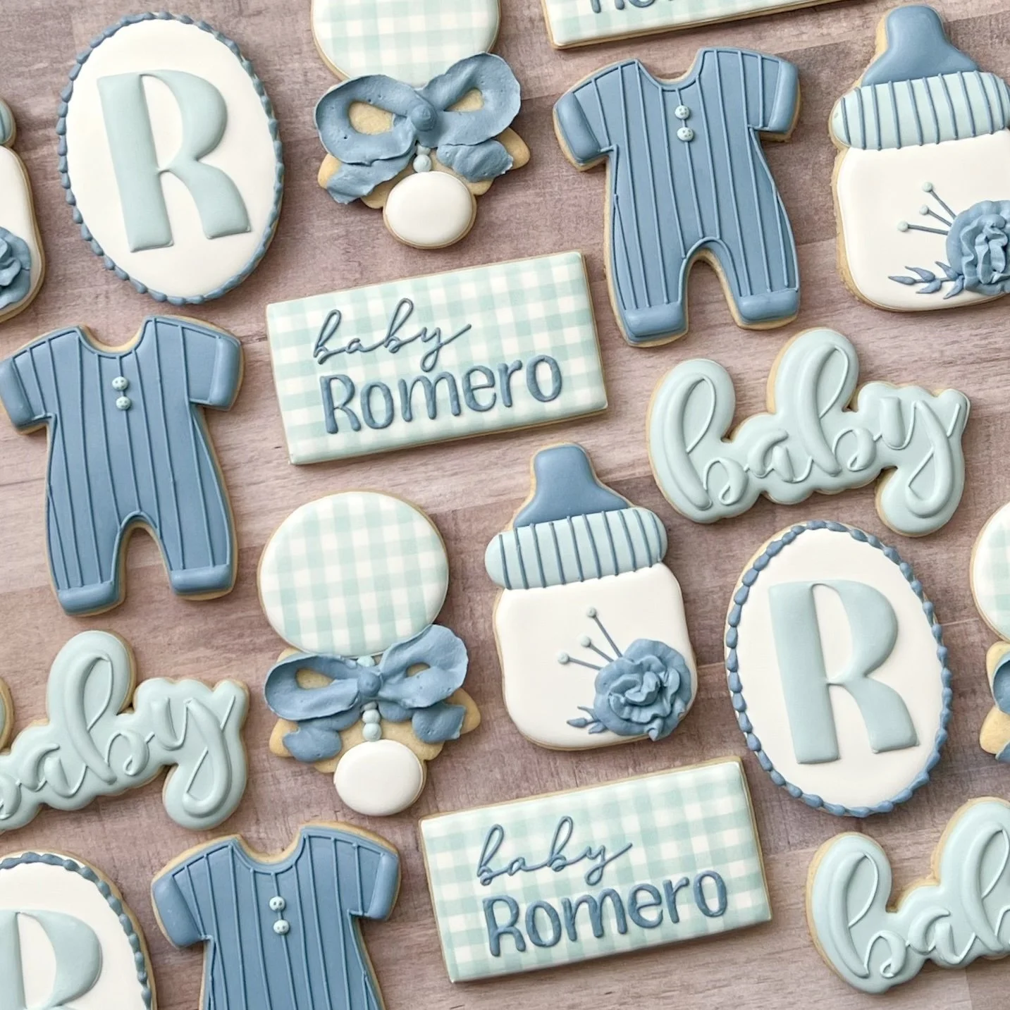 Custom Baby Shower Sugar Cookies