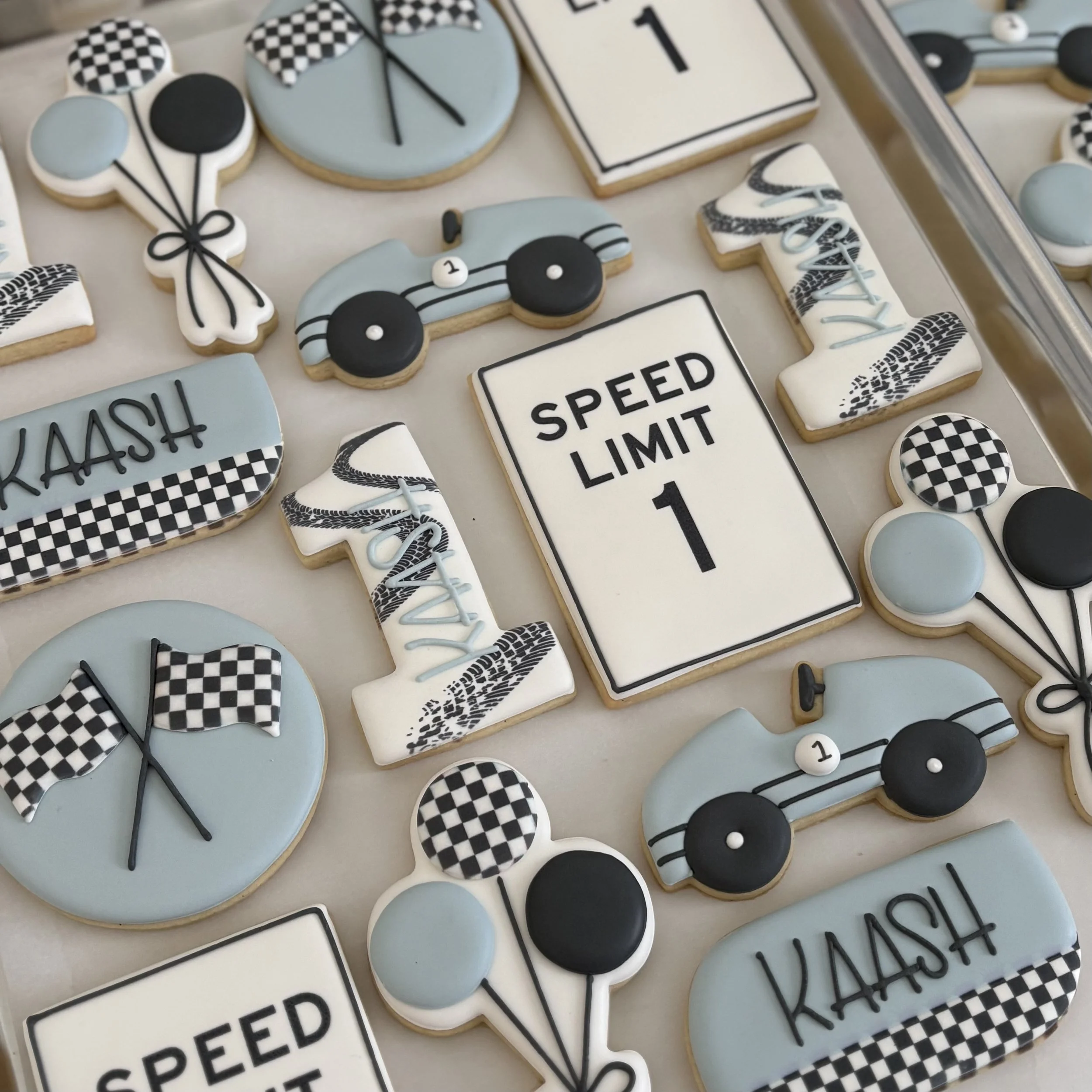 Custom Decorated Birthday Sugar Cookies