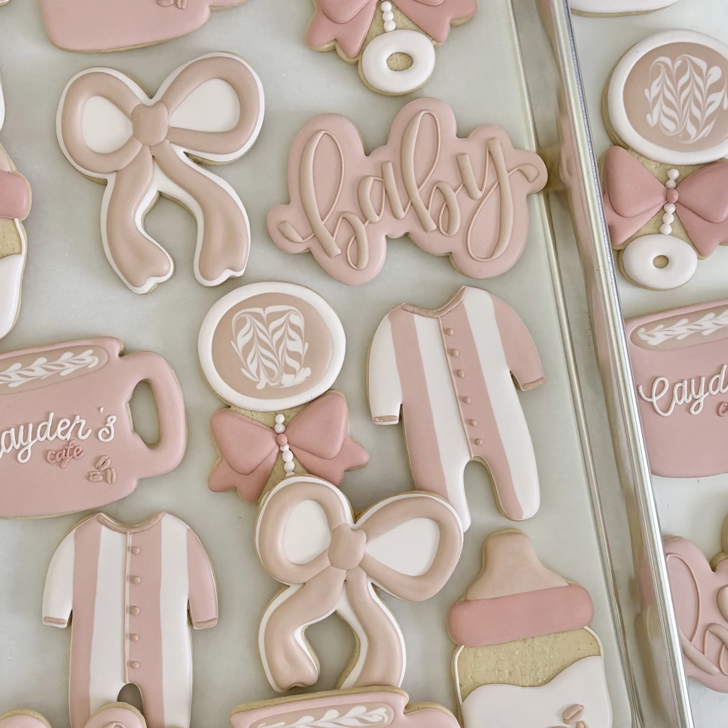 Custom Baby Shower Sugar Cookies