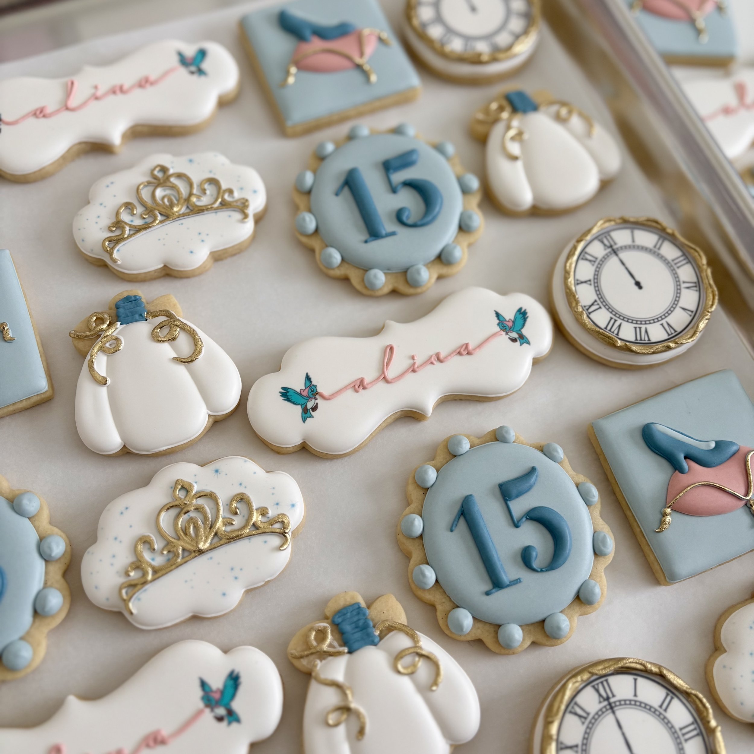 Custom Decorated Birthday Sugar Cookies