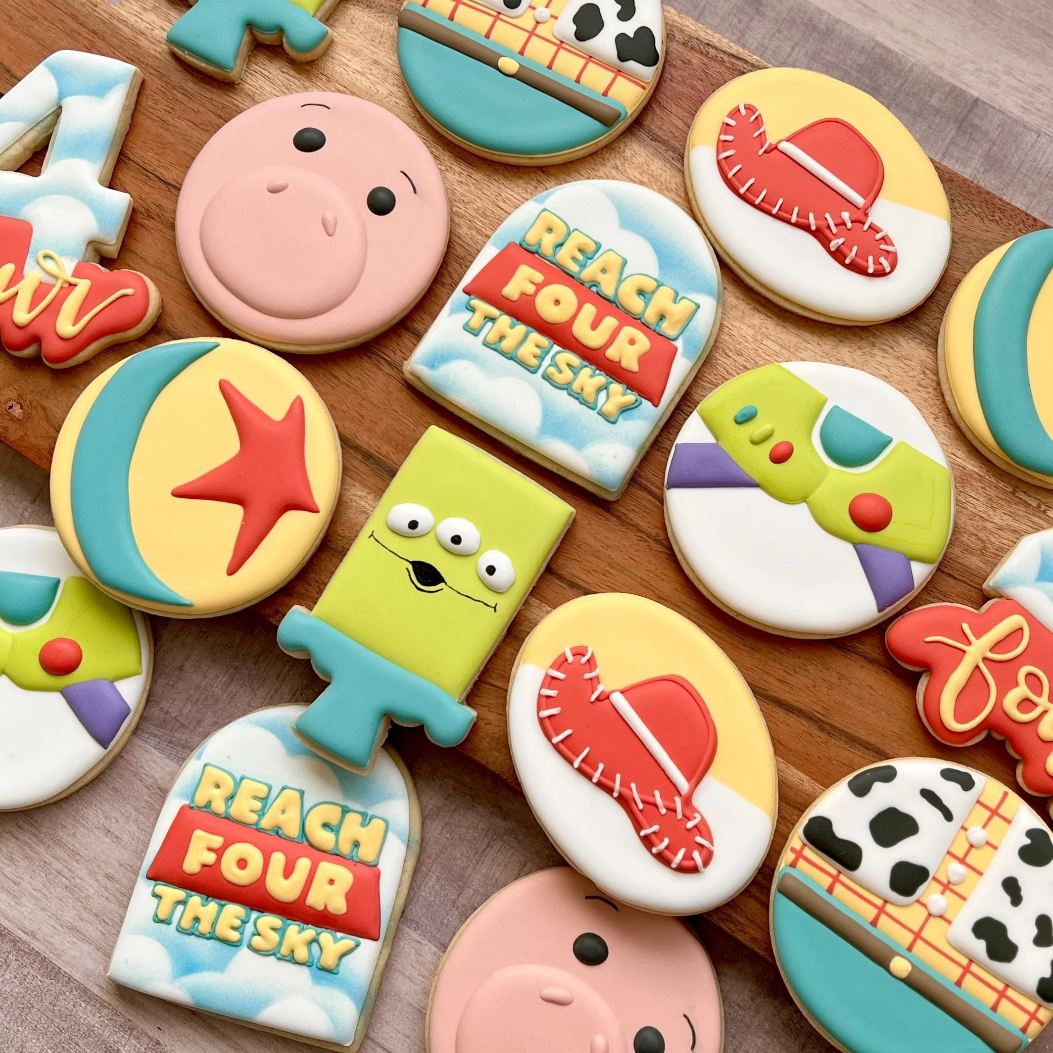Decorated Character Sugar Cookies