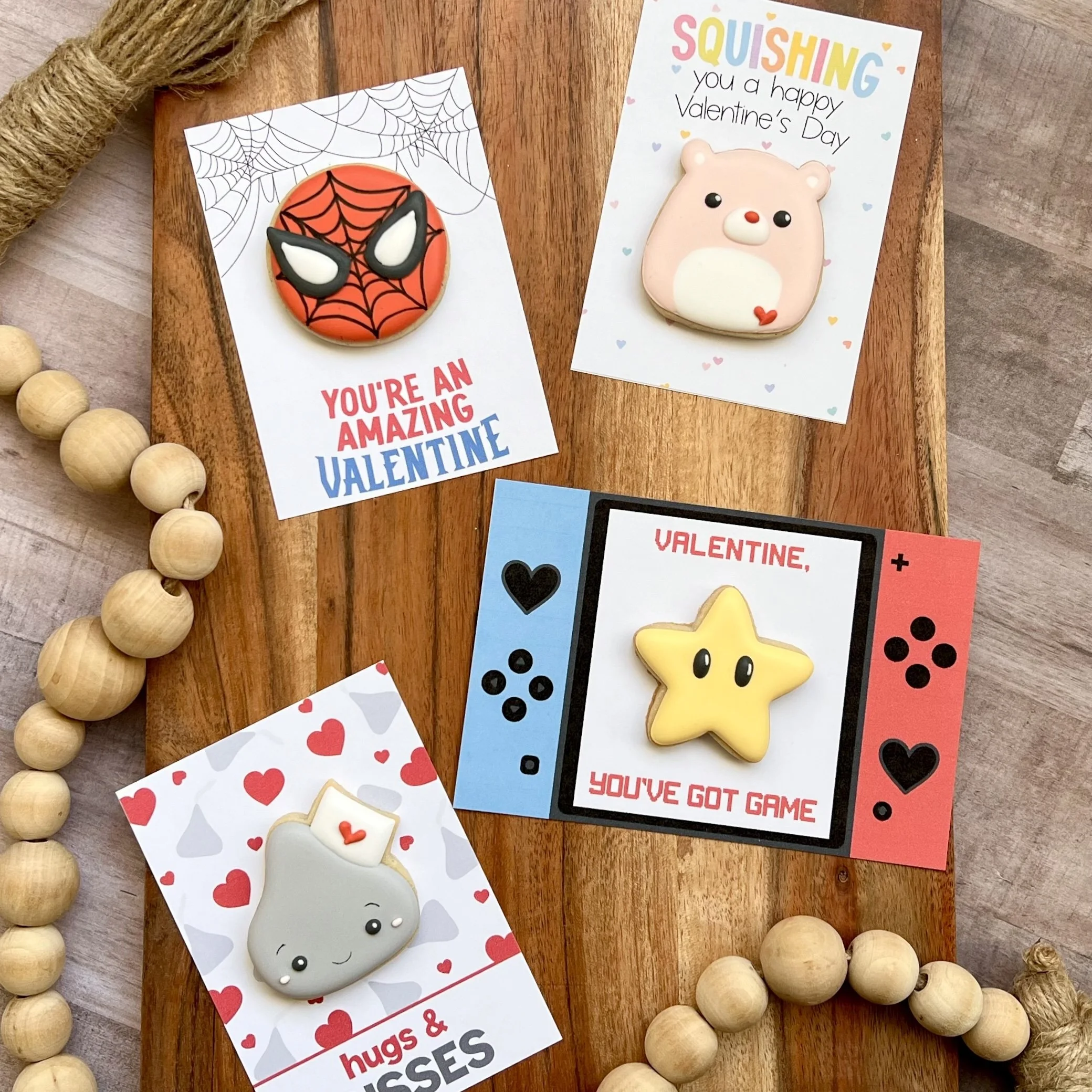 Valentines Day Sugar Cookies