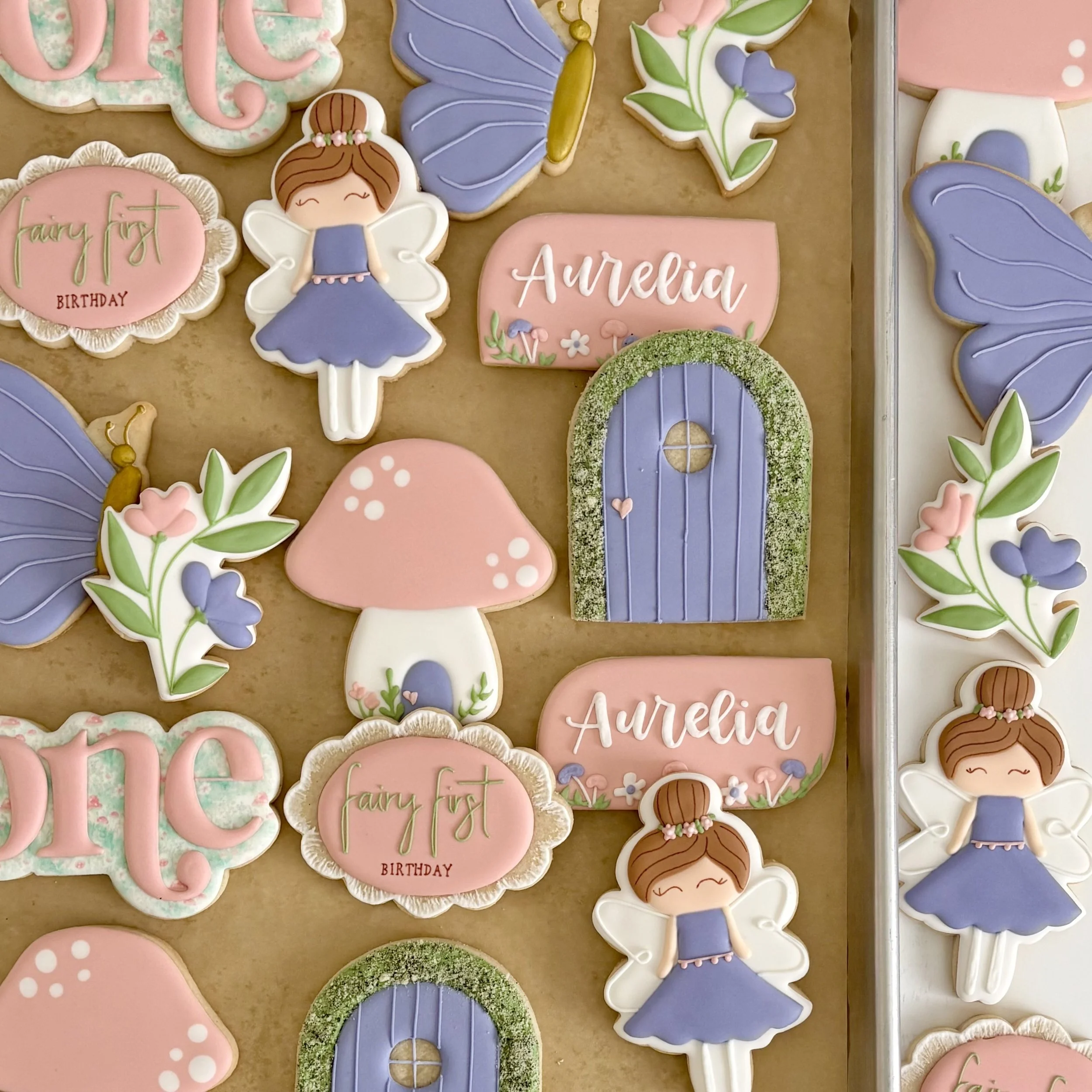 Custom Decorated Birthday Sugar Cookies