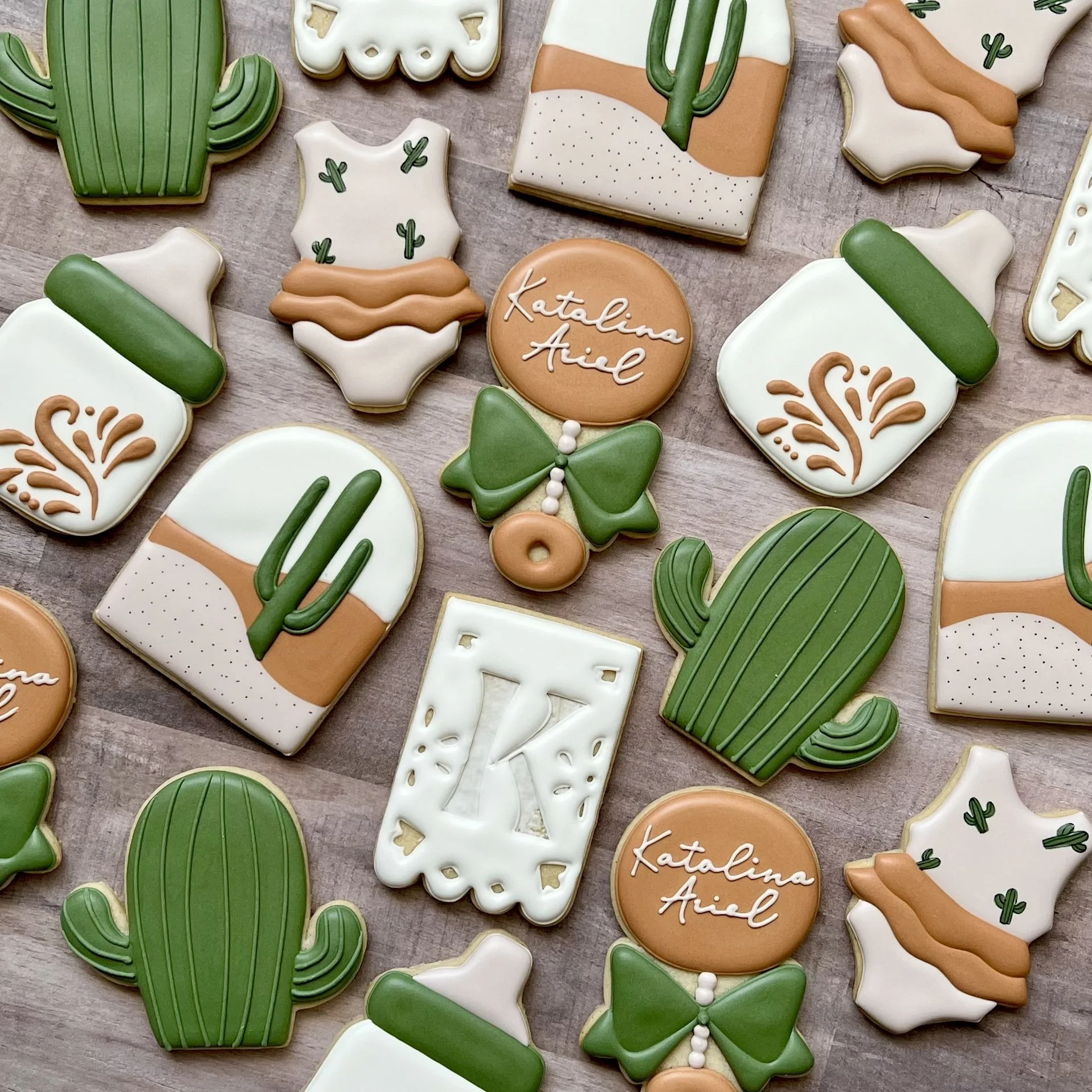 Custom Baby Shower Sugar Cookies