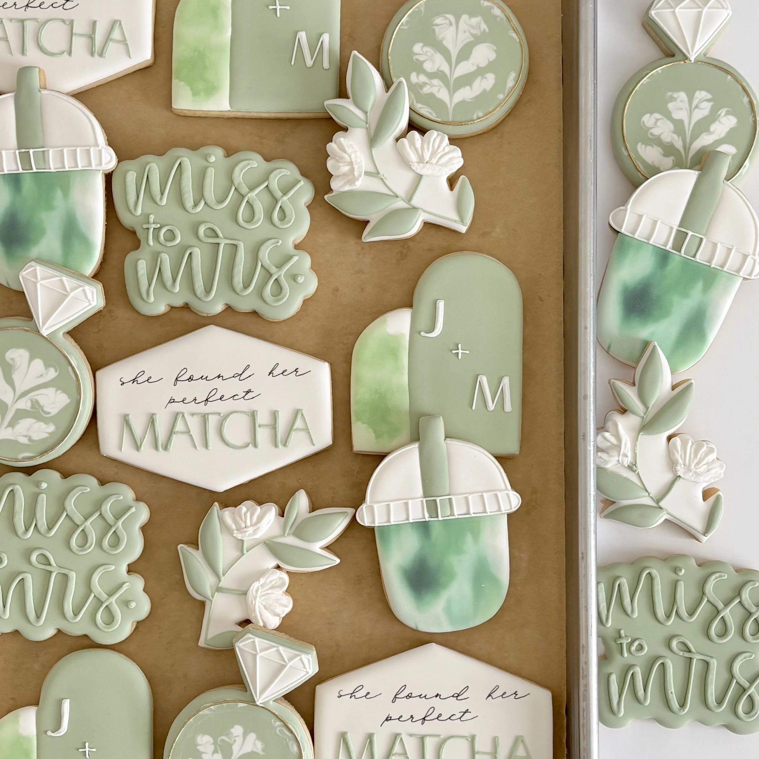 Custom Wedding Sugar Cookies