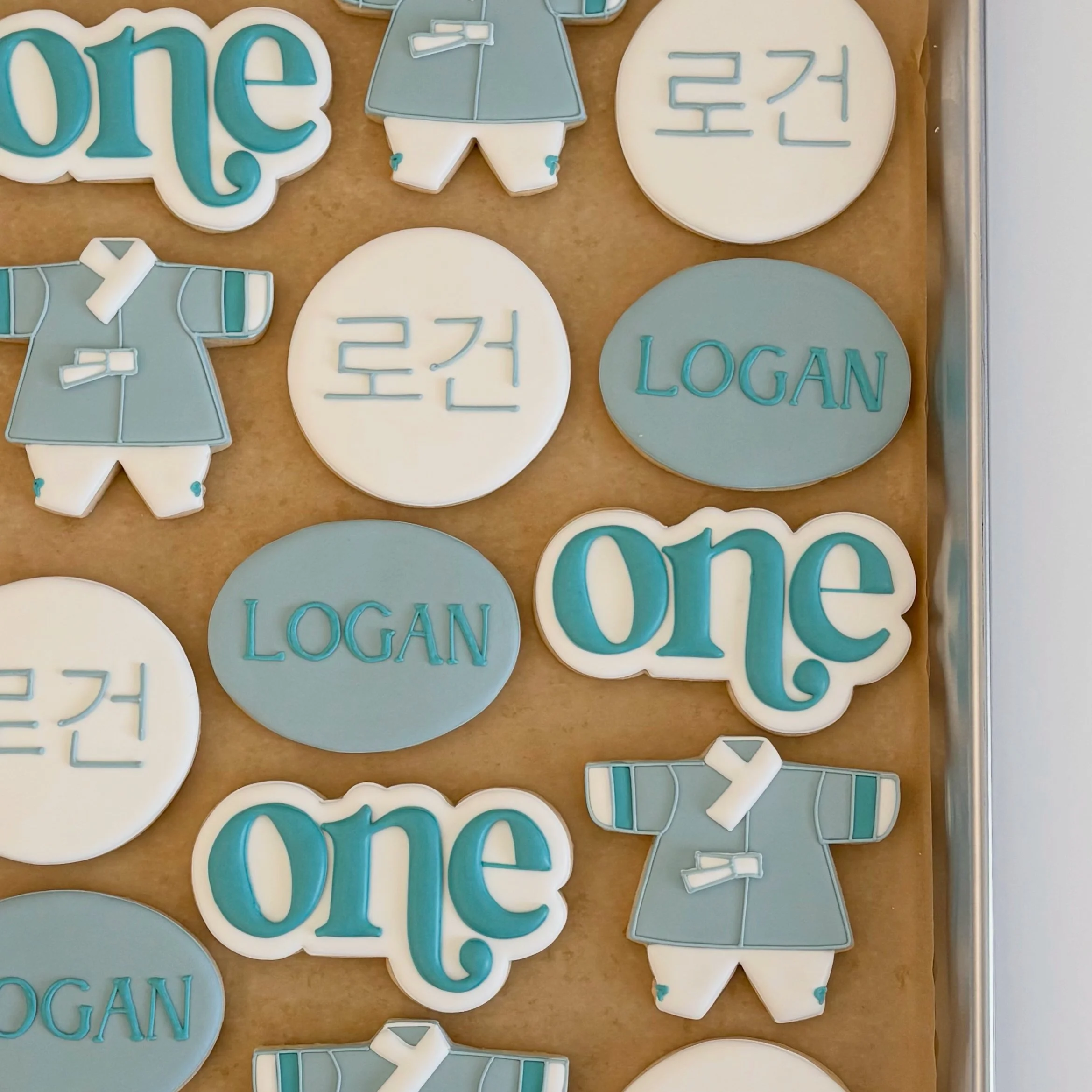 Custom Decorated Birthday Sugar Cookies