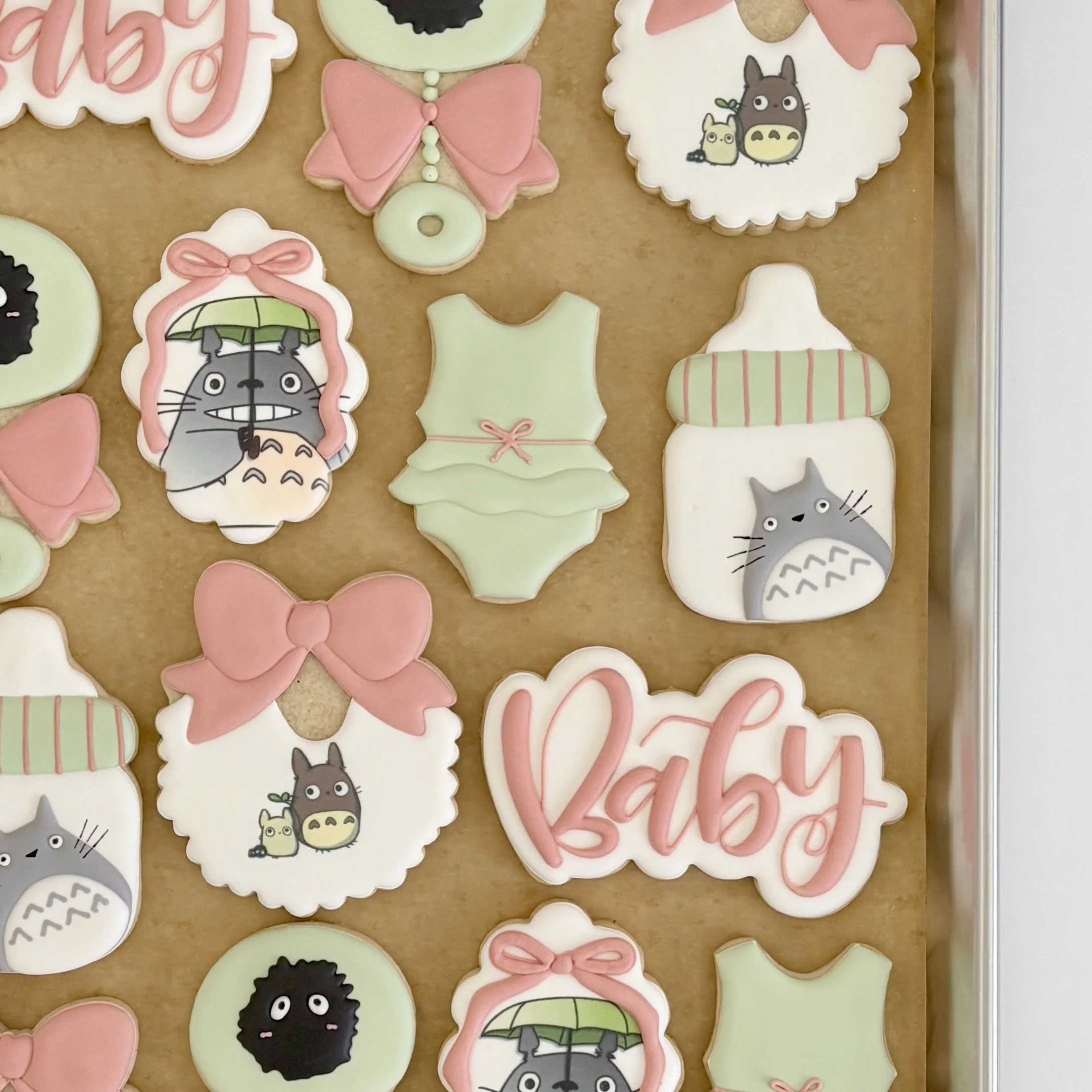 Custom Baby Shower Sugar Cookies