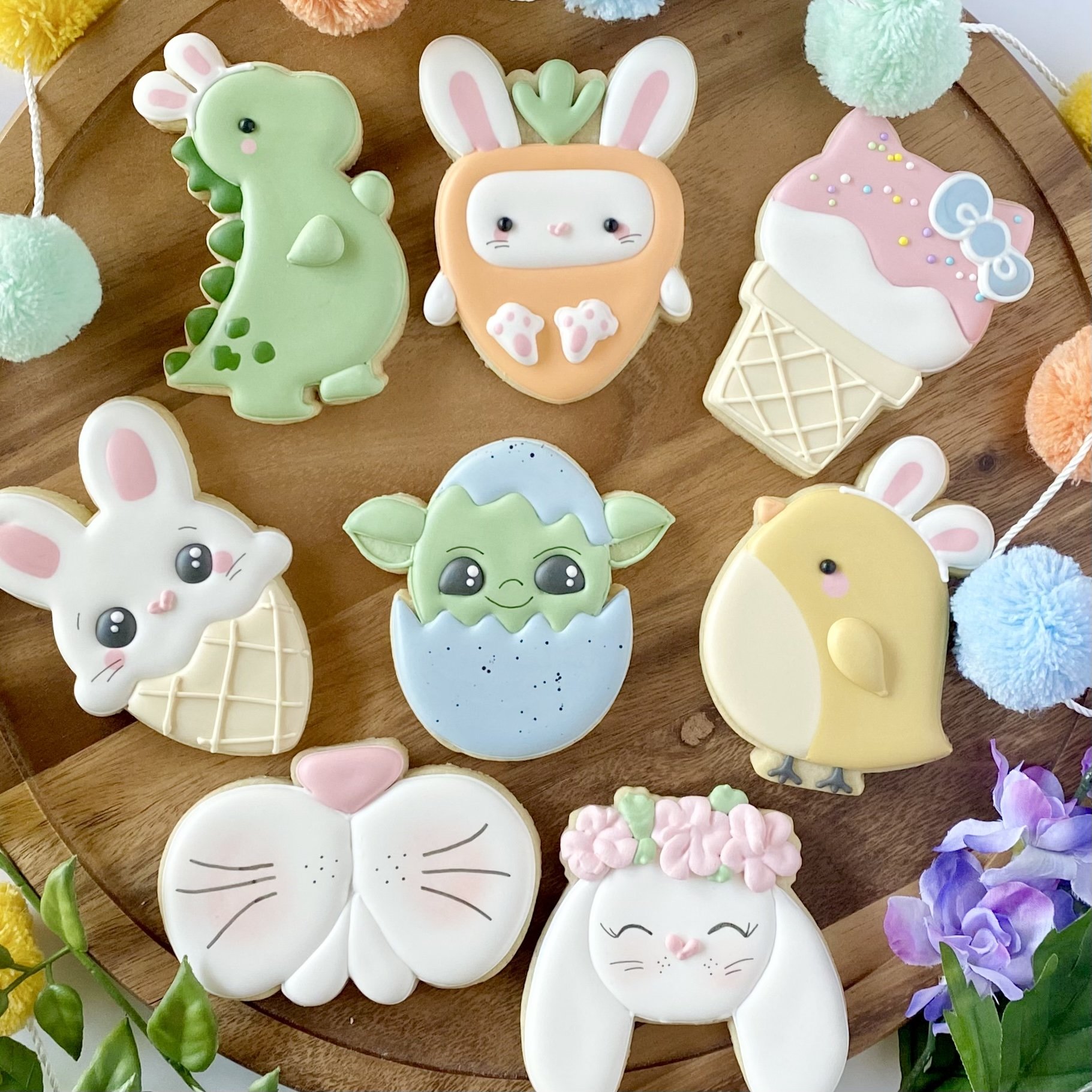 Easter Sugar Cookies