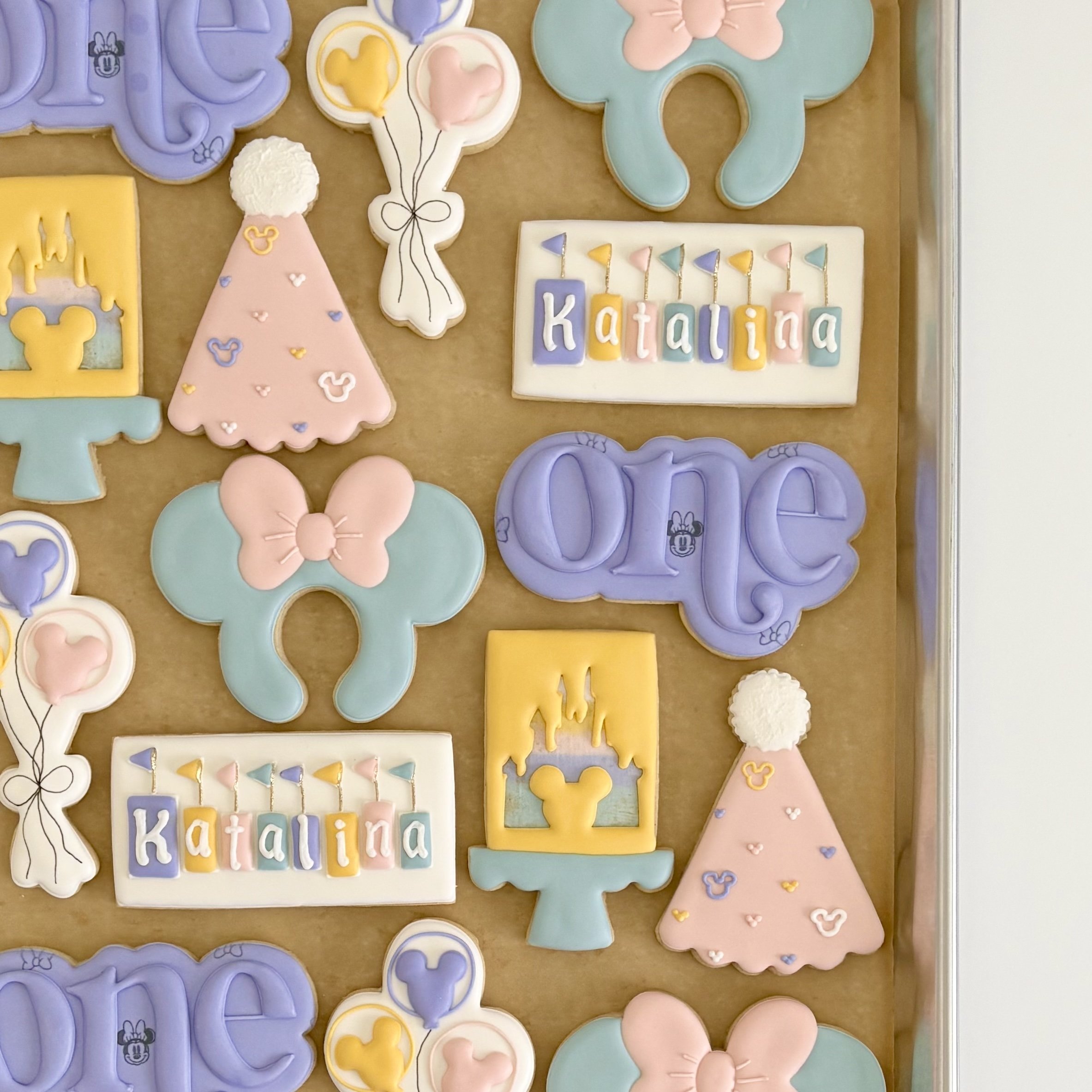Custom Decorated Birthday Sugar Cookies