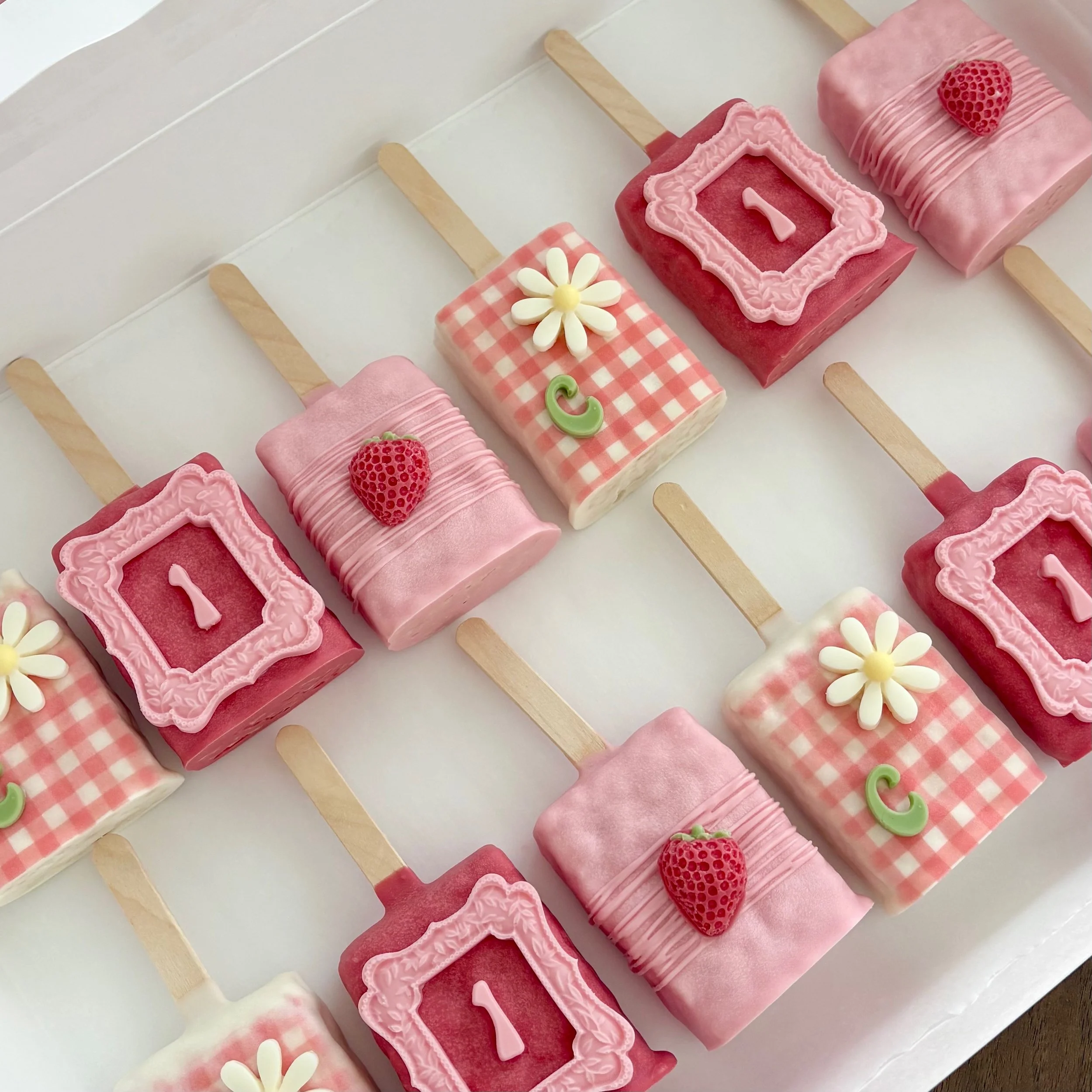 custom chocolate covered Rice Krispies 