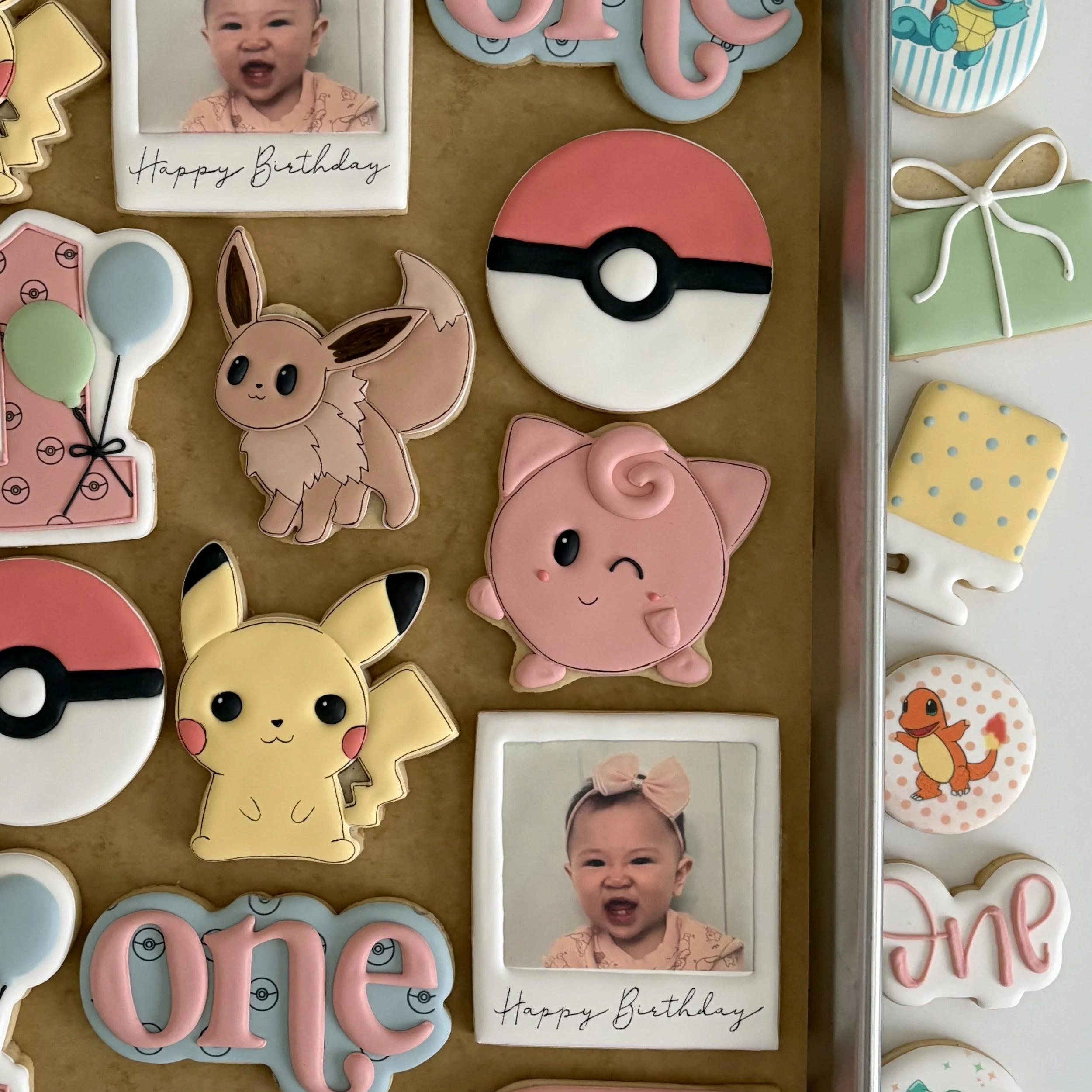 Decorated Character Sugar Cookies