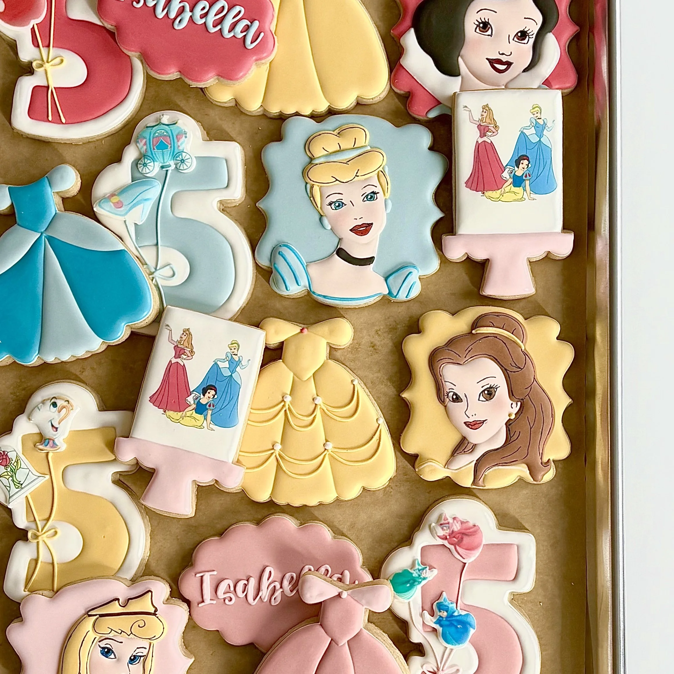 Decorated Character Sugar Cookies