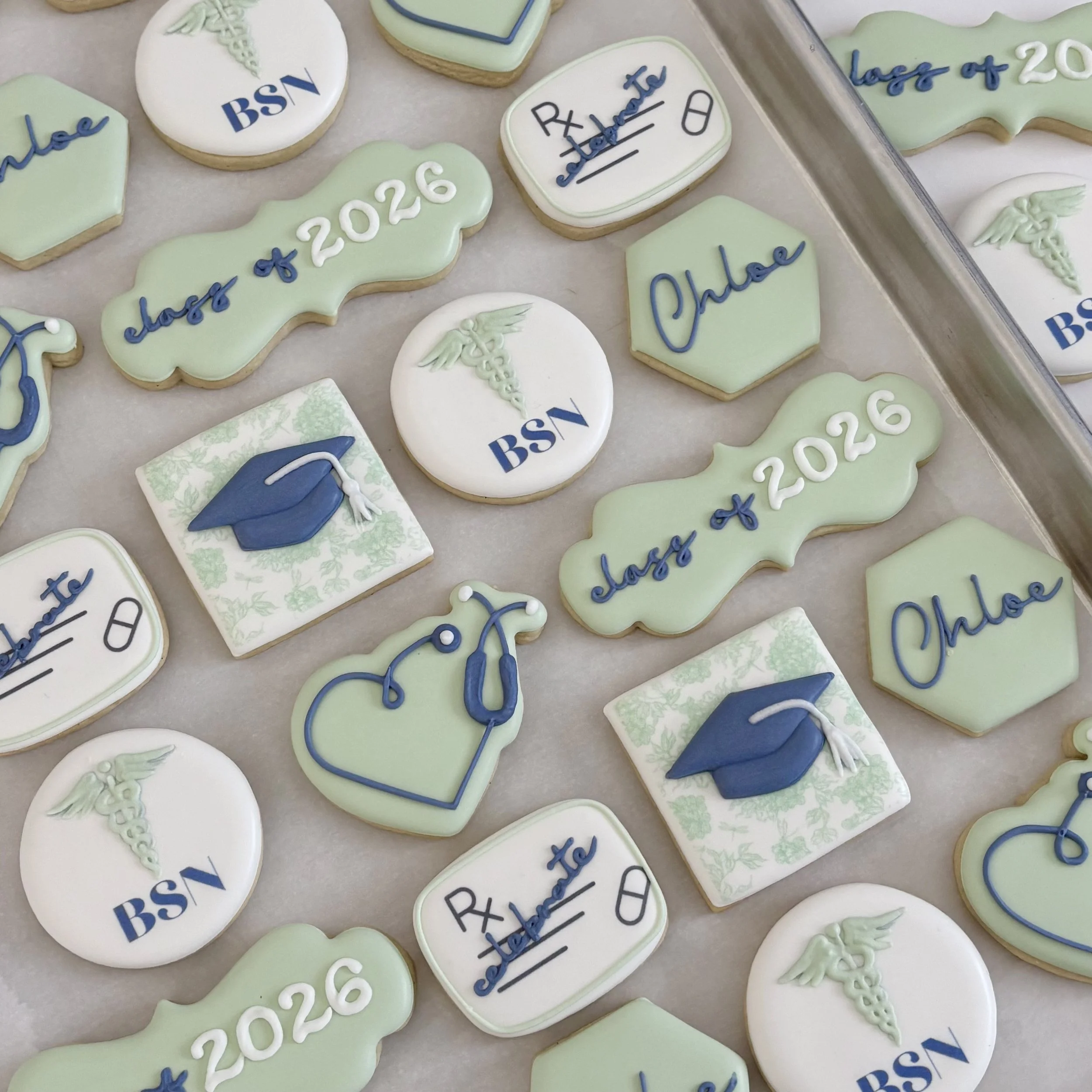 Graduation Sugar Cookies