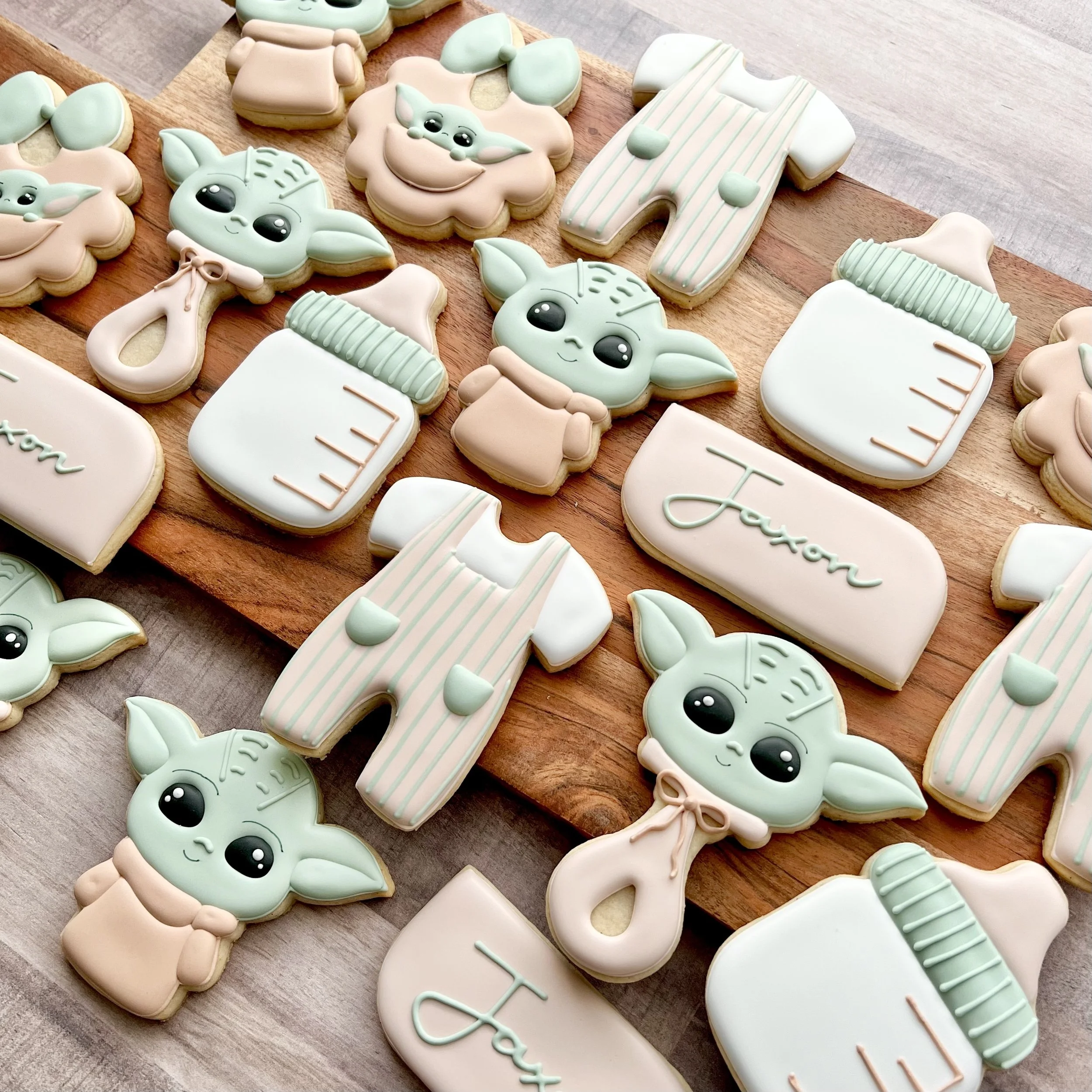 Decorated Character Sugar Cookies