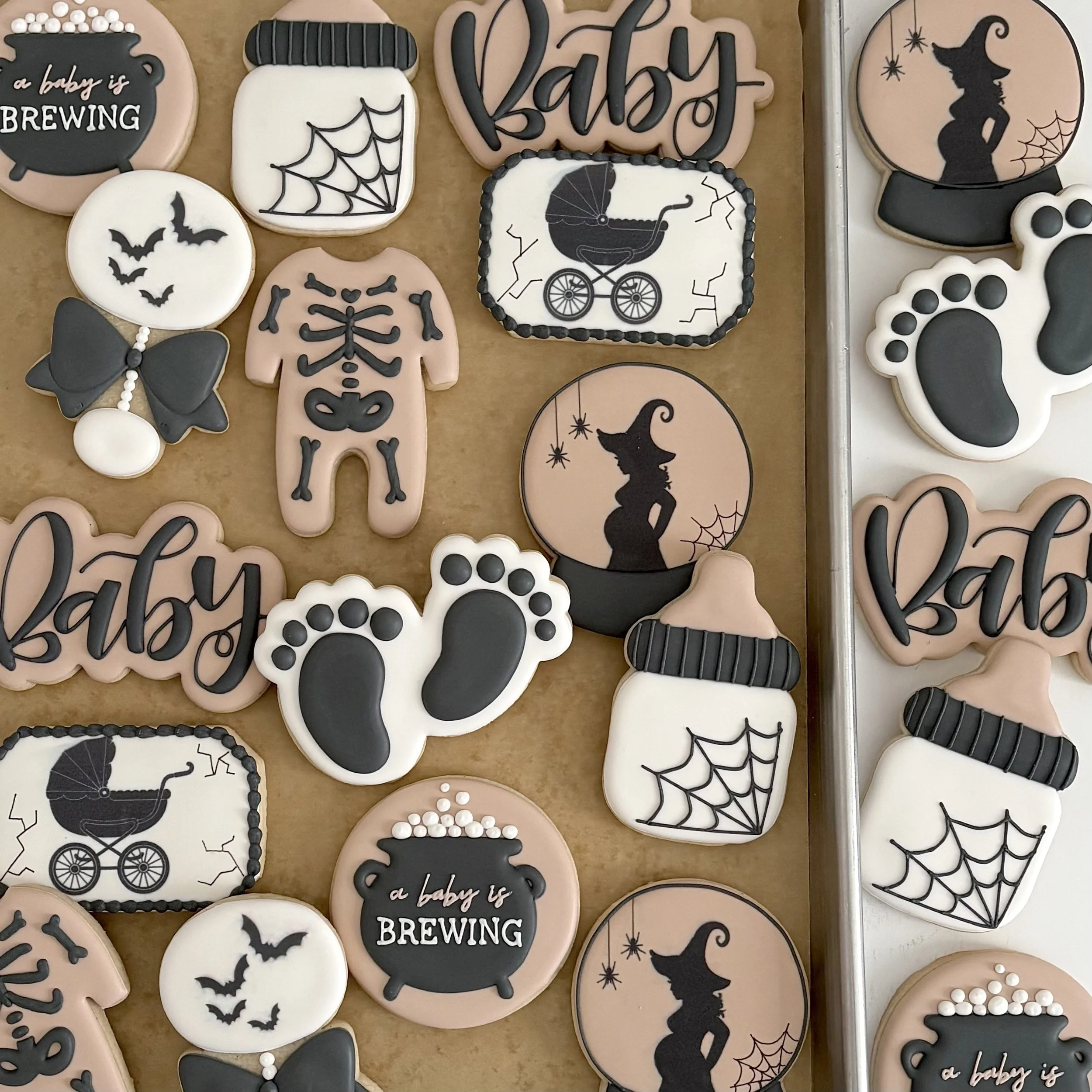 Custom Baby Shower Sugar Cookies