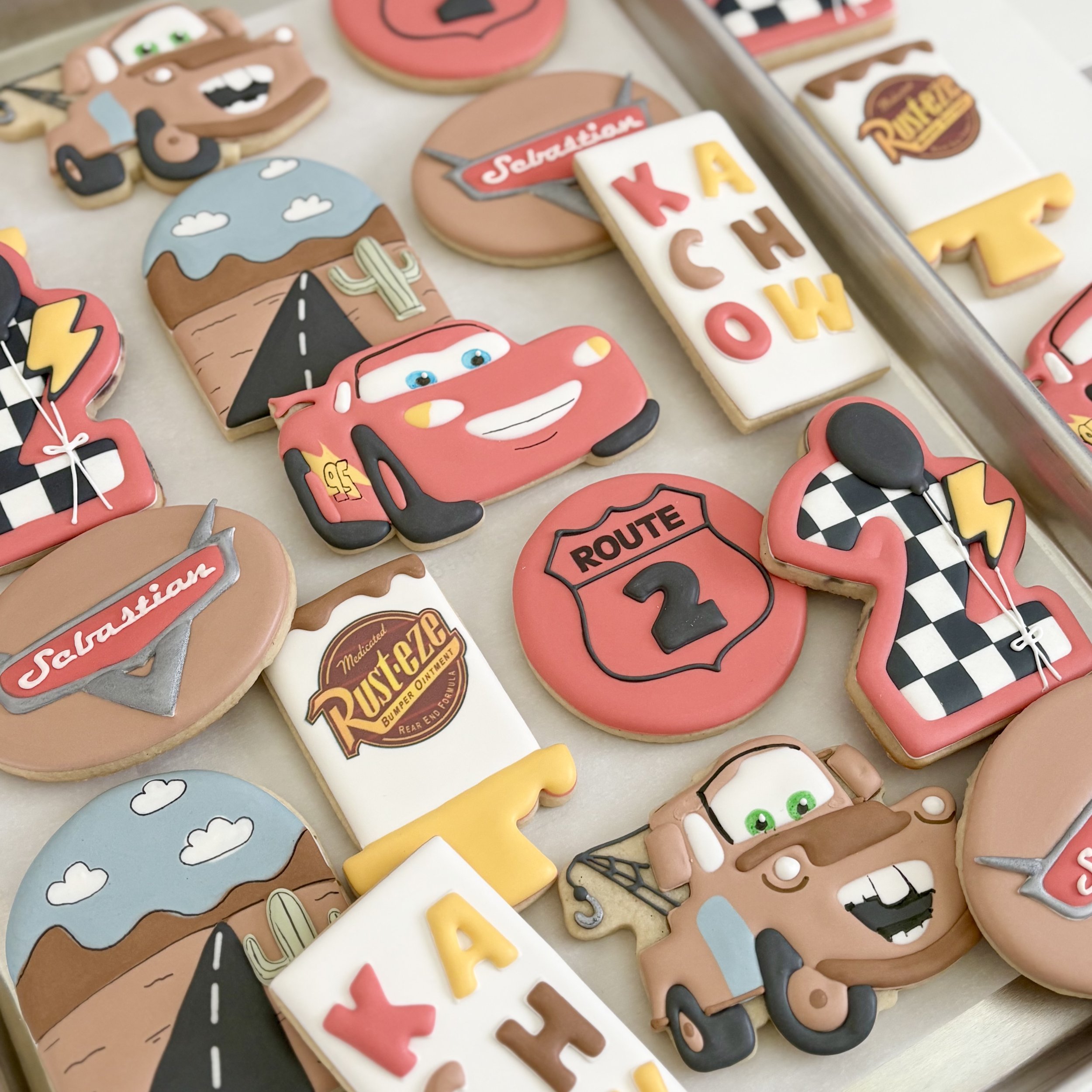 Decorated Character Sugar Cookies