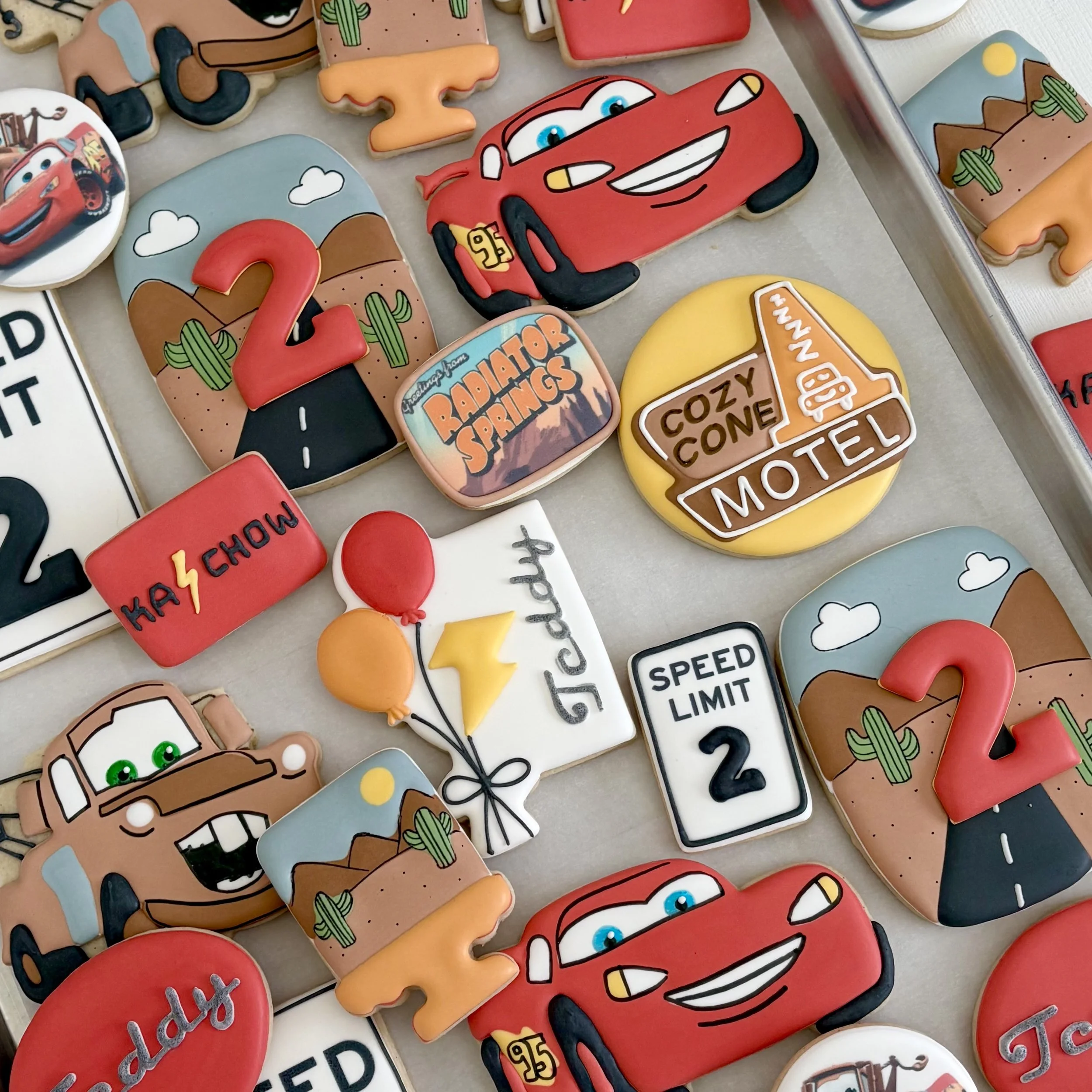 Decorated Character Sugar Cookies