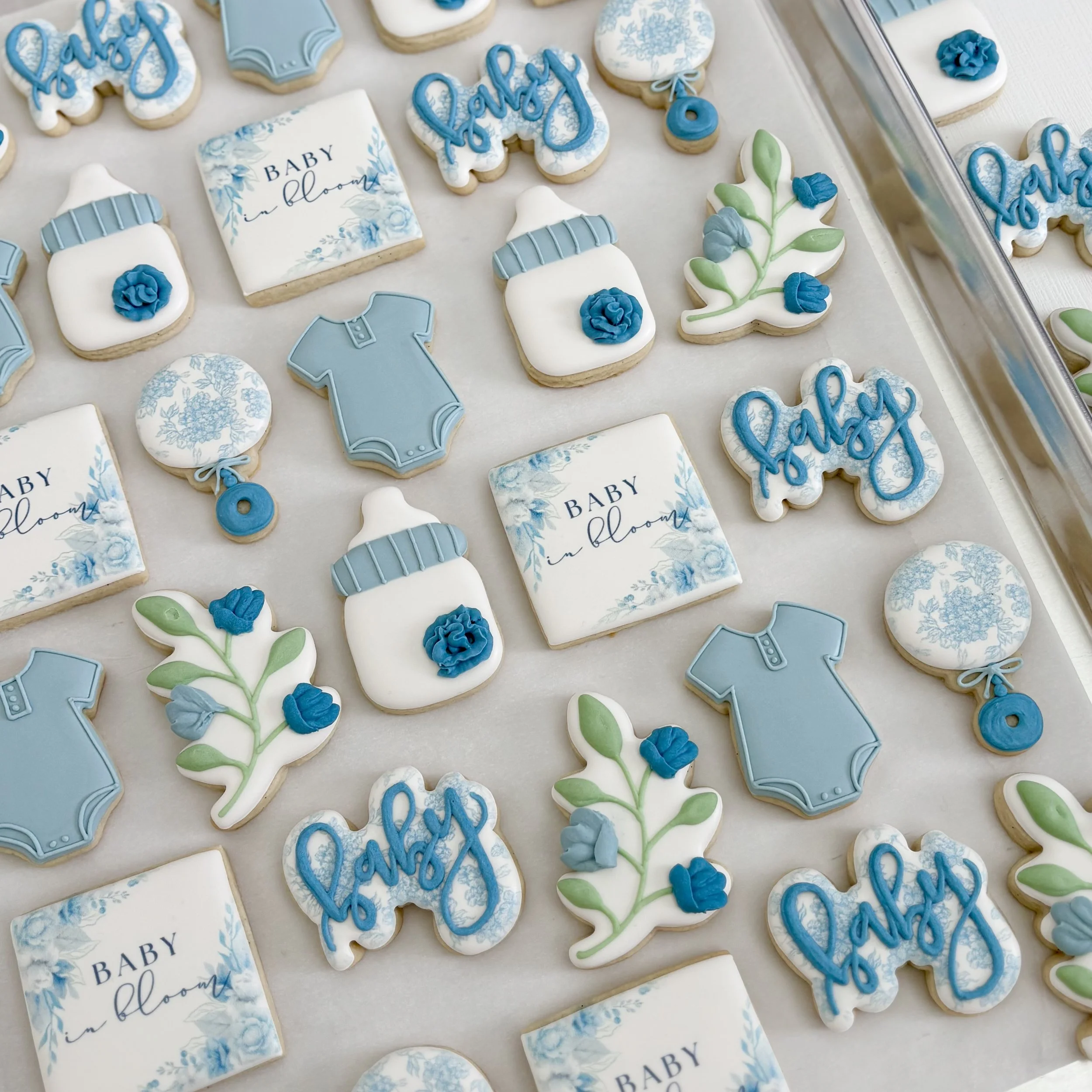 Custom Baby Shower Sugar Cookies