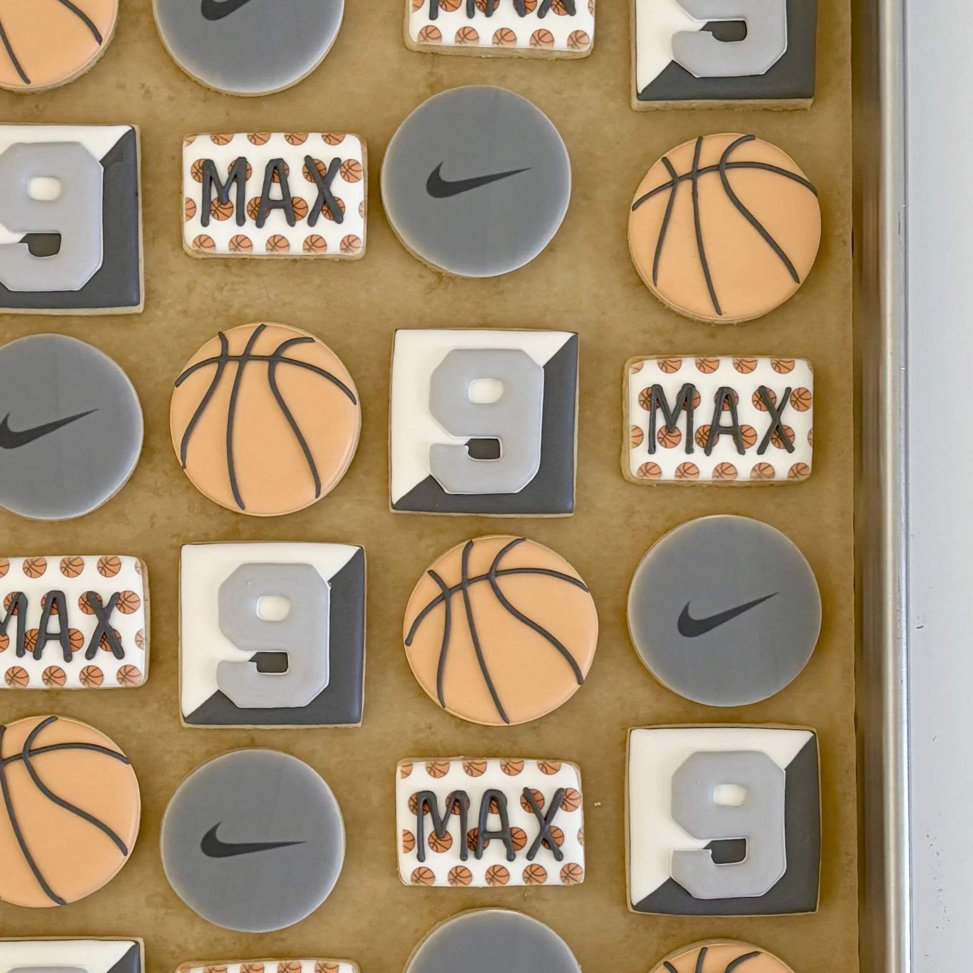 Custom Decorated Birthday Sugar Cookies