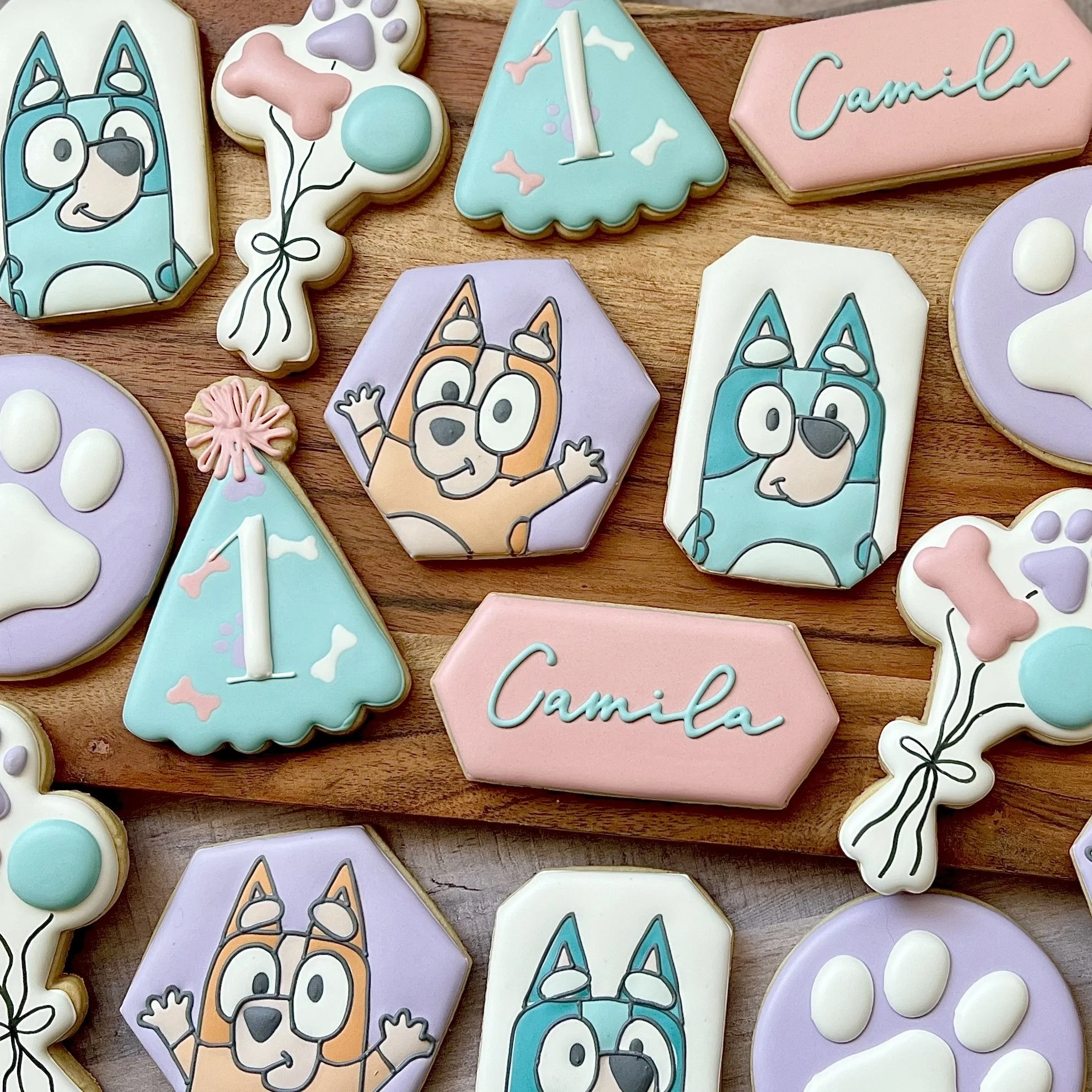 Decorated Character Sugar Cookies