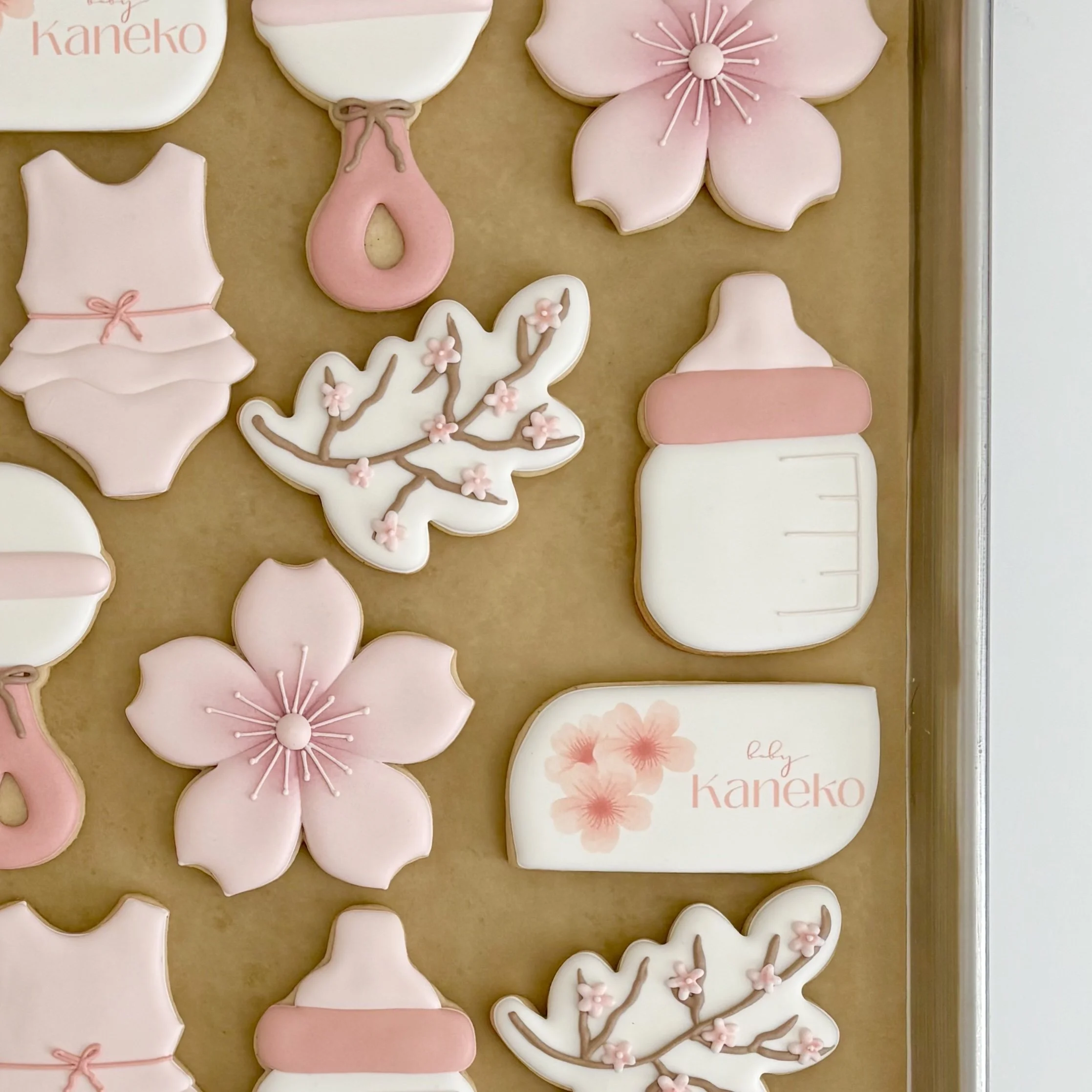 Custom Baby Shower Sugar Cookies