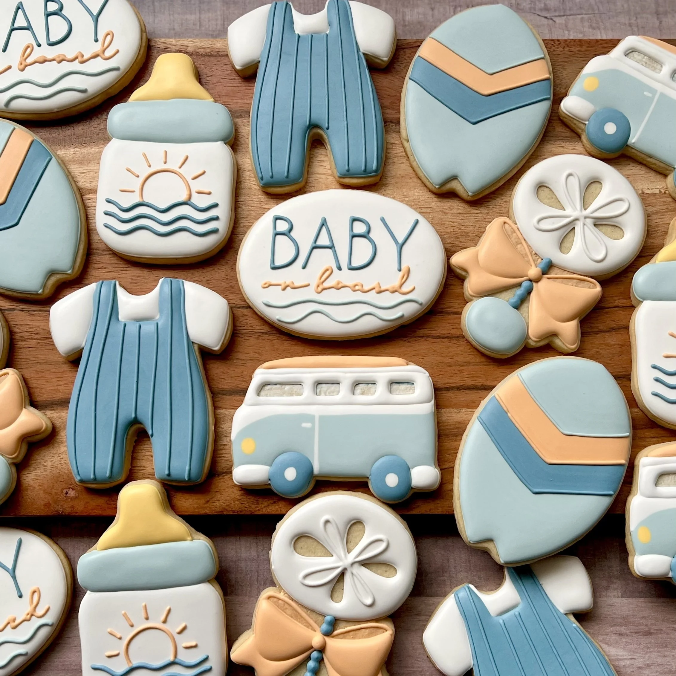 Custom Baby Shower Sugar Cookies
