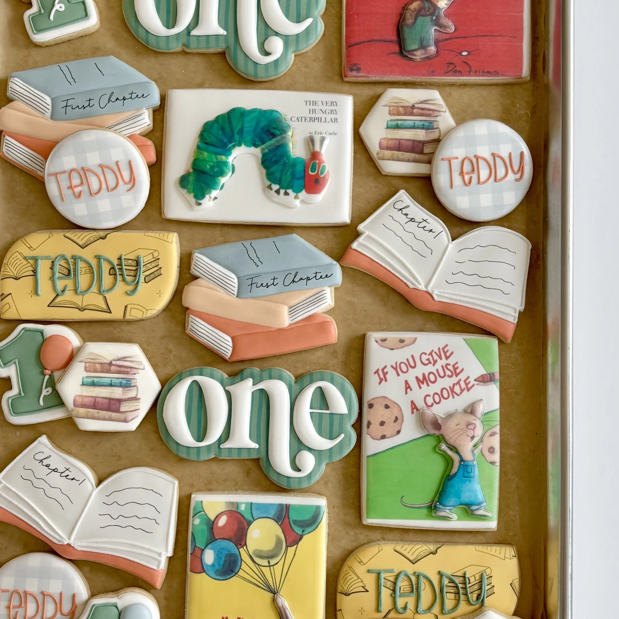 Custom Decorated Birthday Sugar Cookies