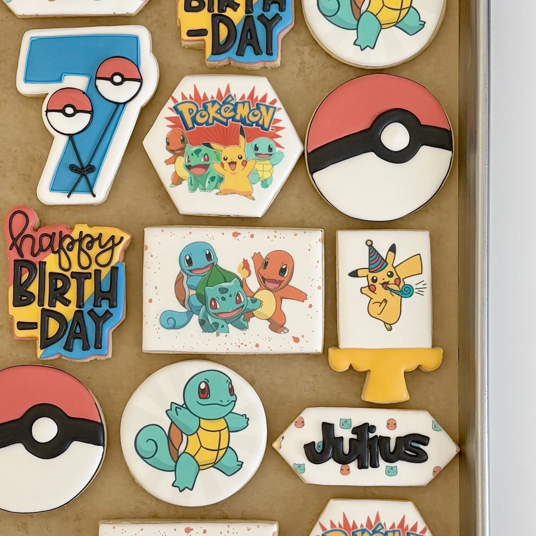 Decorated Character Sugar Cookies
