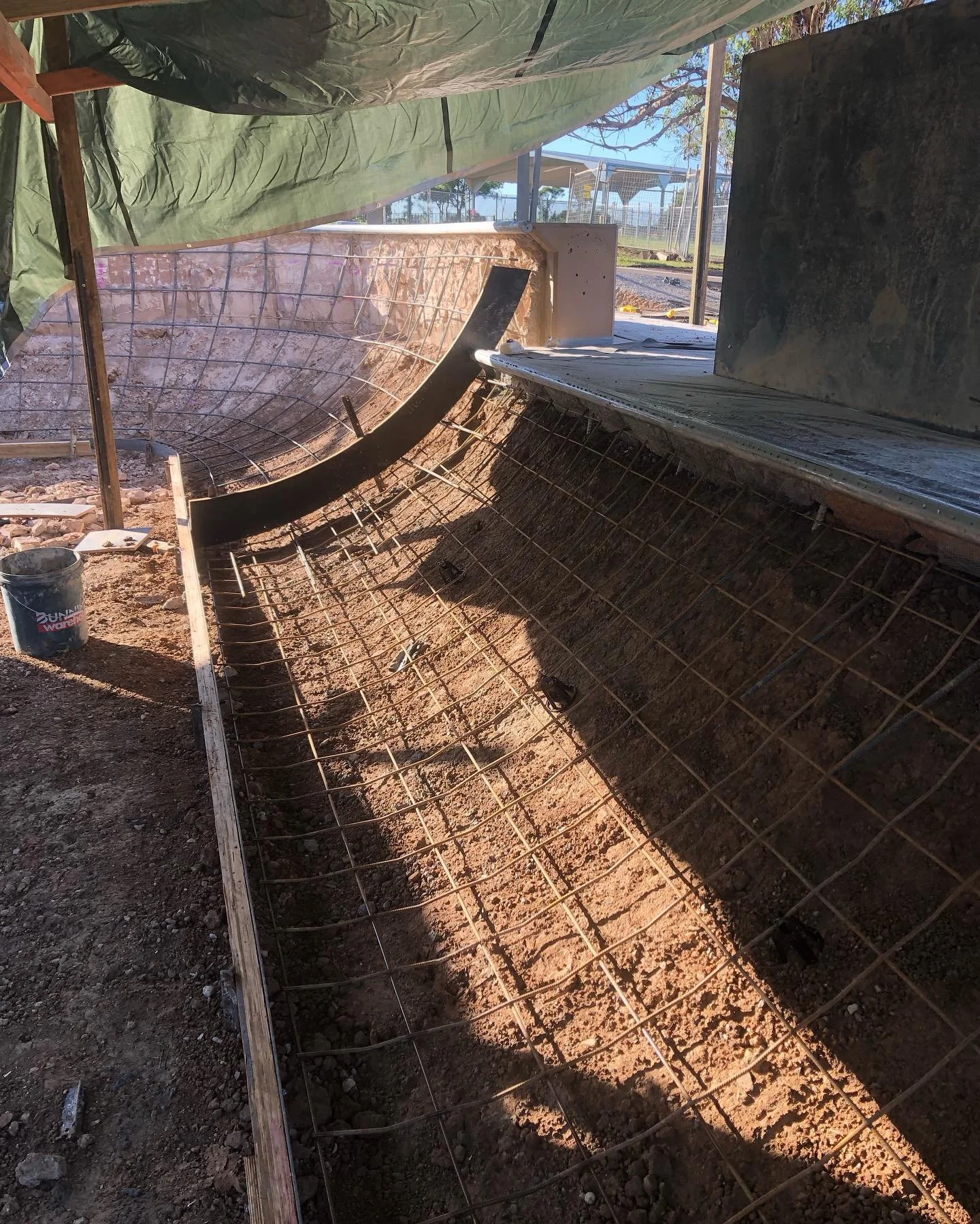 Pretty awesome to be a part of this skatepark in Penrith. Will be a fun park when it&rsquo;s all complete.