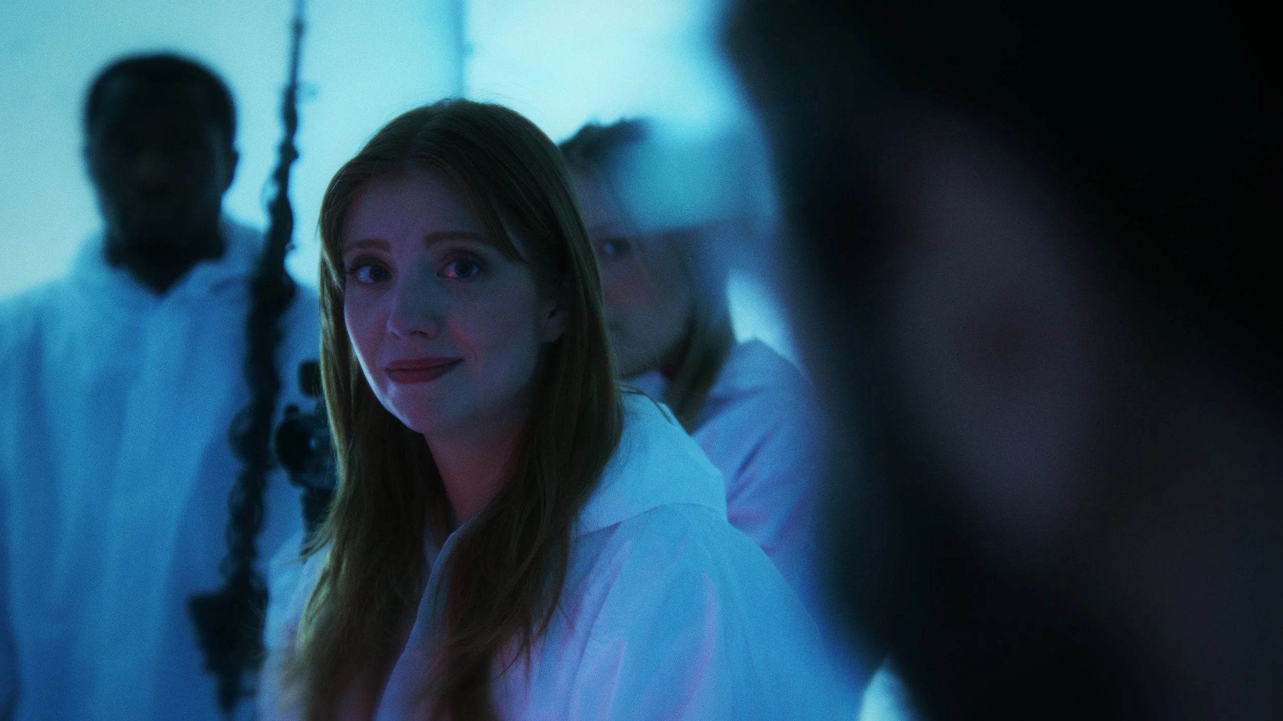 Alyssa Fraser as Heather Shaw in CAPTIVE (2026).