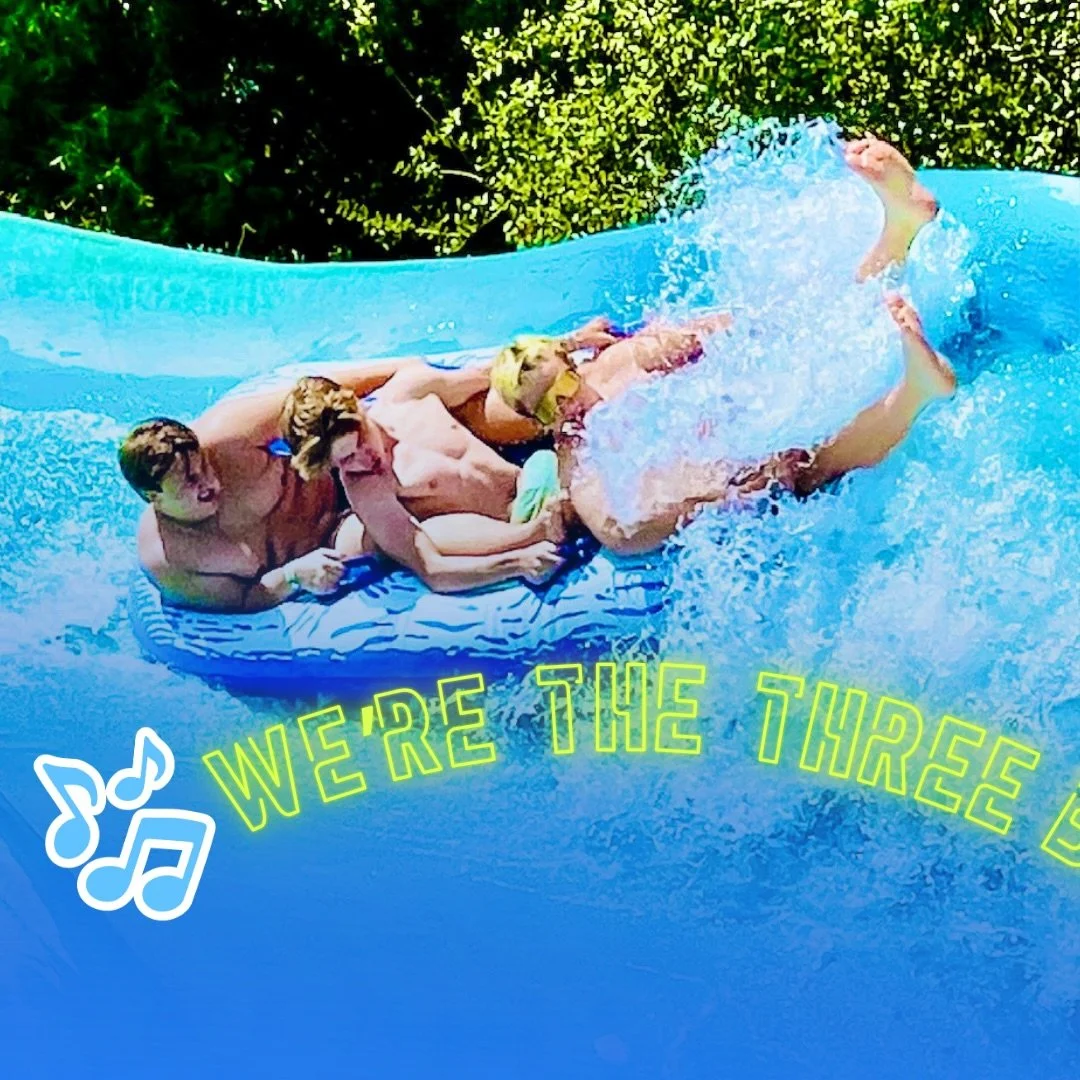 🌊 ☀️ Just the 3 best friends that anybody could have doing what 3 best friends do! 

#waterworkspark #waterslides #reddingca