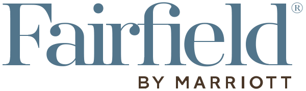 Fairfield by Marriott logo with blue and black text. Image is a link to the corresponding company.