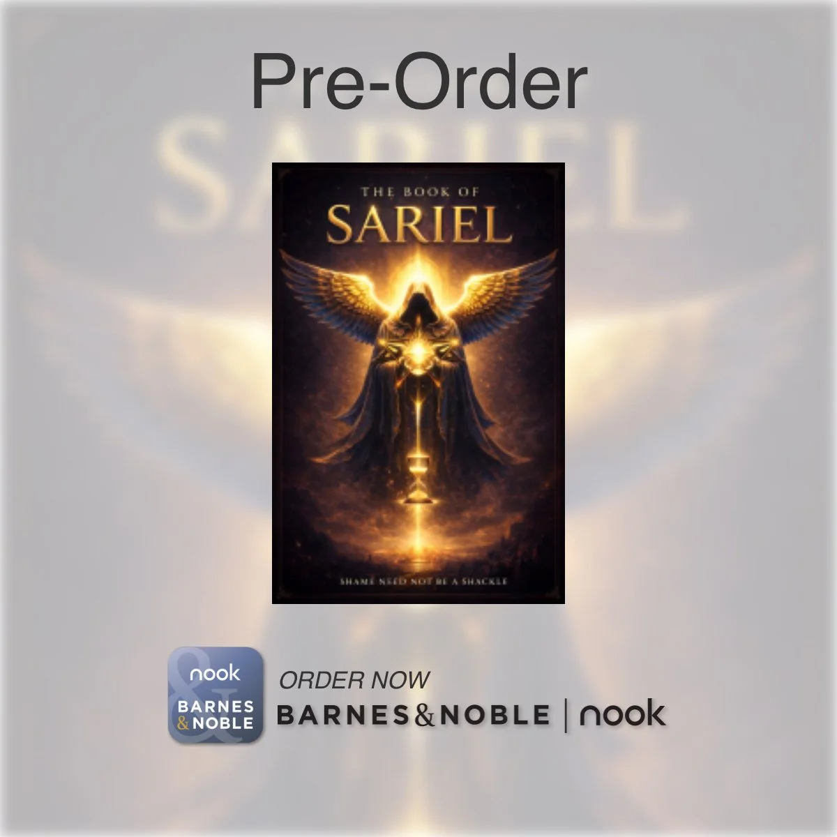 THE BOOK OF SARIEL (PRE-ORDER 5/1) (ebook)